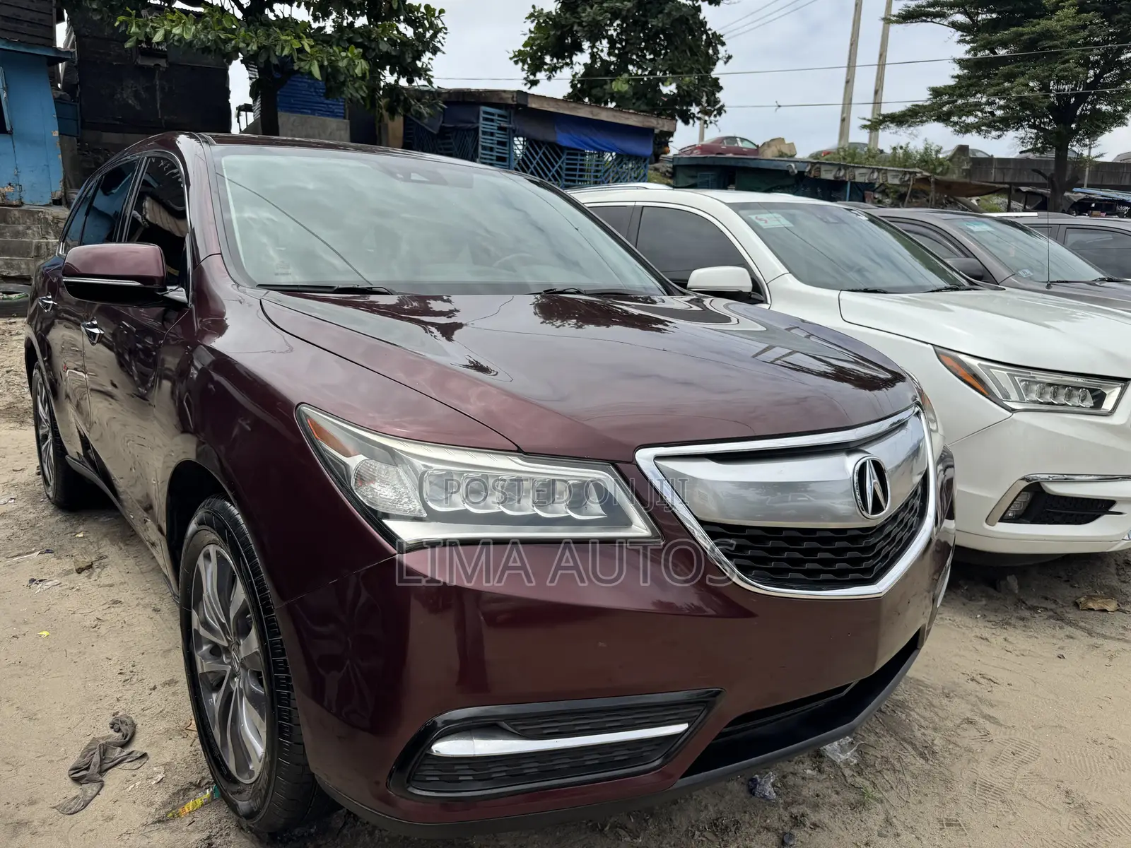 Acura MDX 2016 Burgundy
