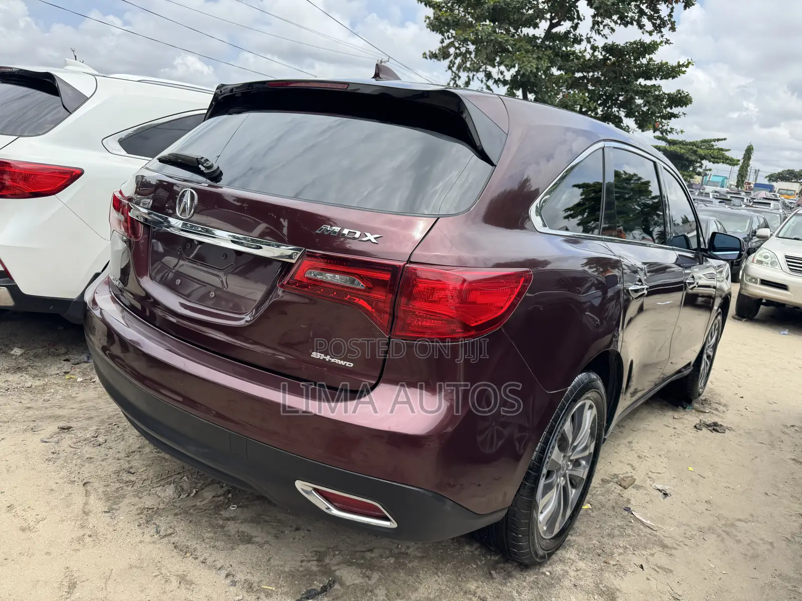Acura MDX 2016 Burgundy