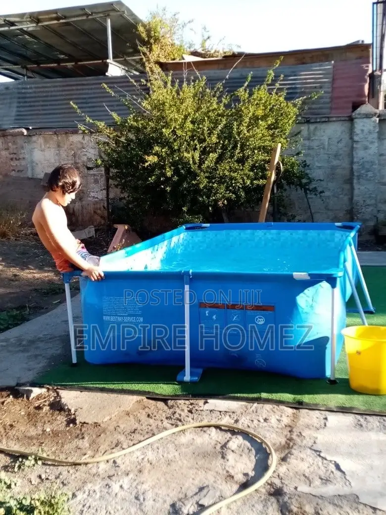 9ft Metal Frame Children Above Ground Swimming Pool