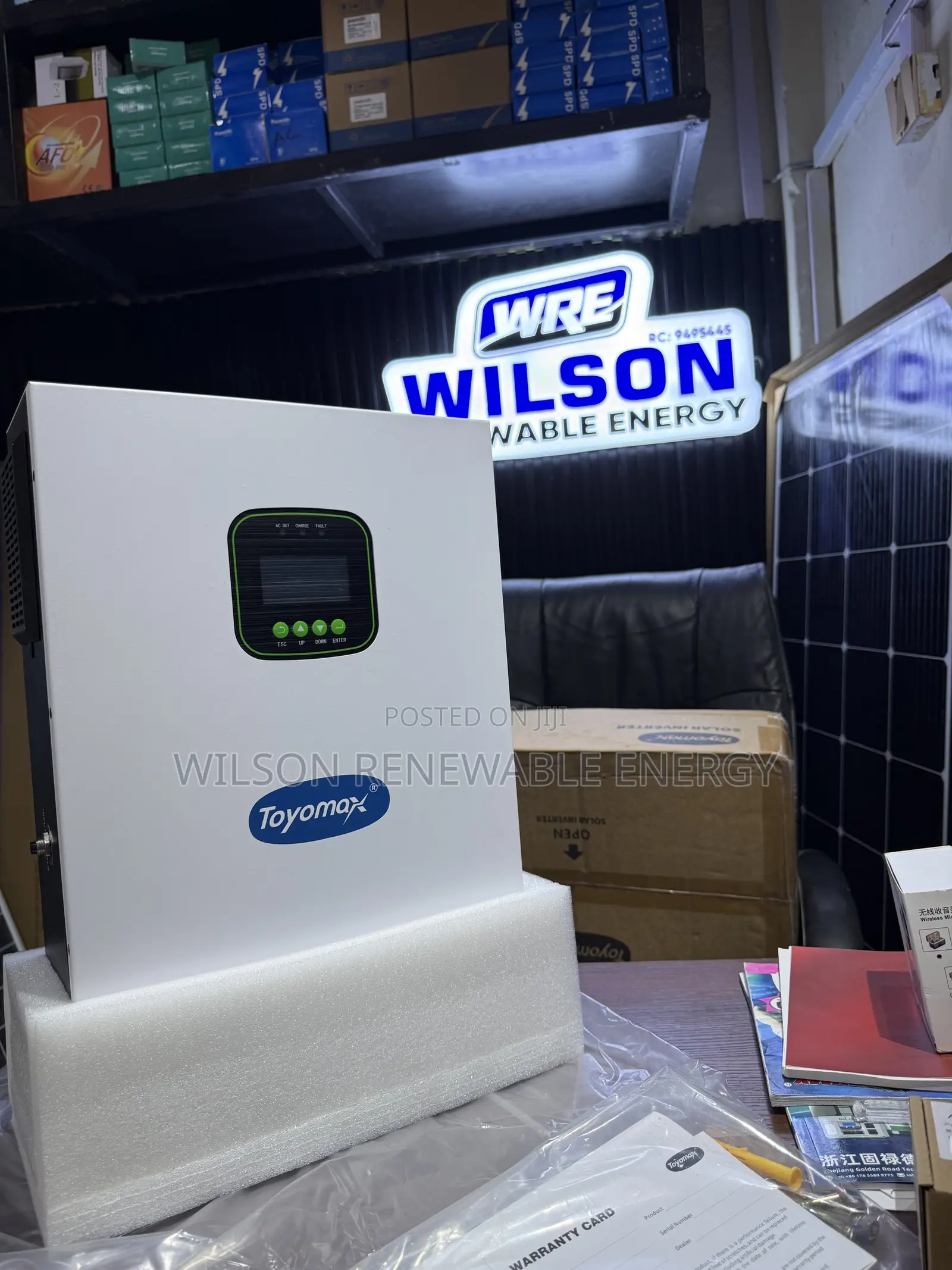Toyomax 5.5kva 48v Solar Hybrid Inverter