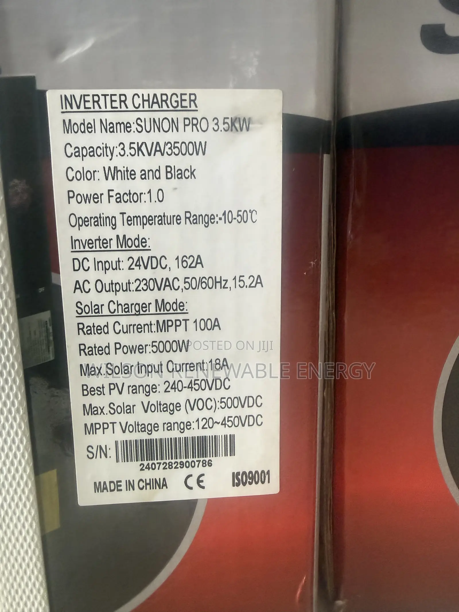 3.5kw Sako Sunon Pro Hybrid Inverter