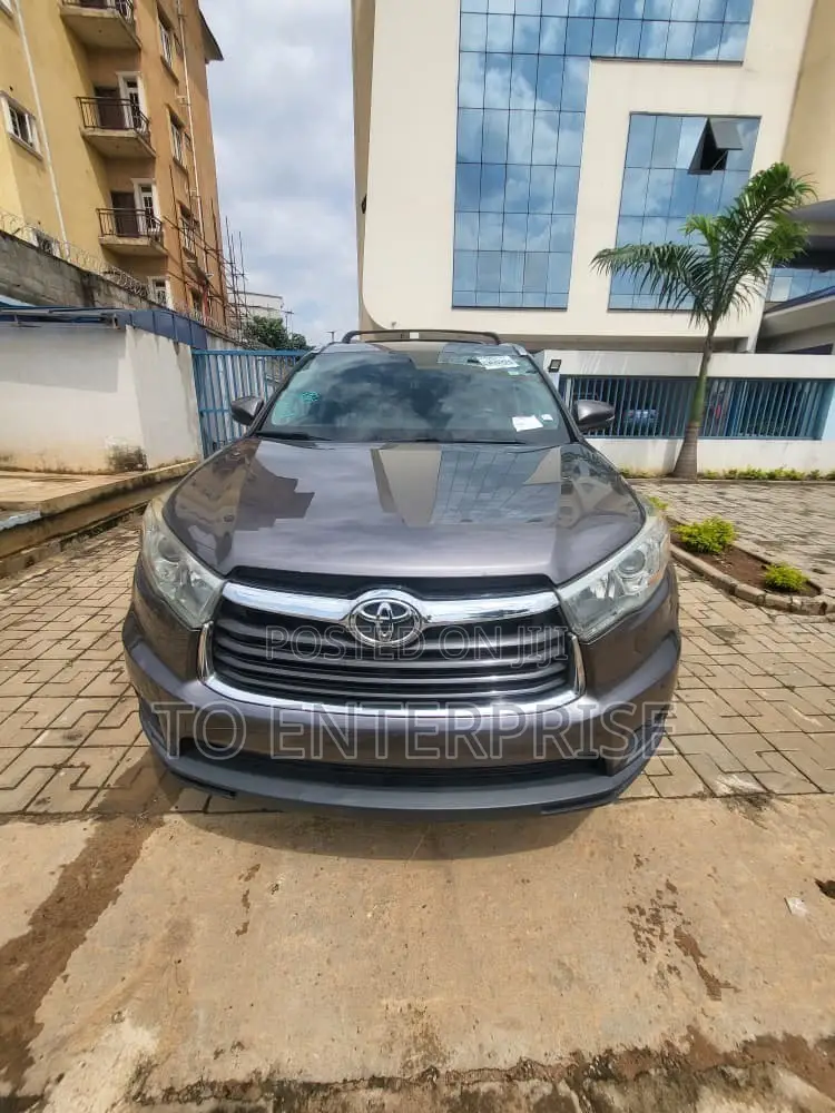 Toyota Highlander 2016 Gray
