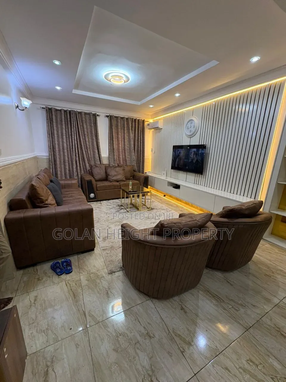 Furnished 3bdrm Block of Flats in Katampe Main for rent