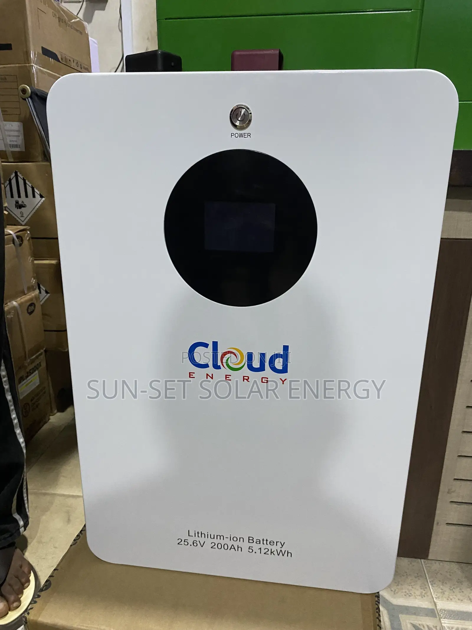 CLOUD LITHIUM BATTERY 5kwh 200Ah 25.6V With 5yrs Warranty