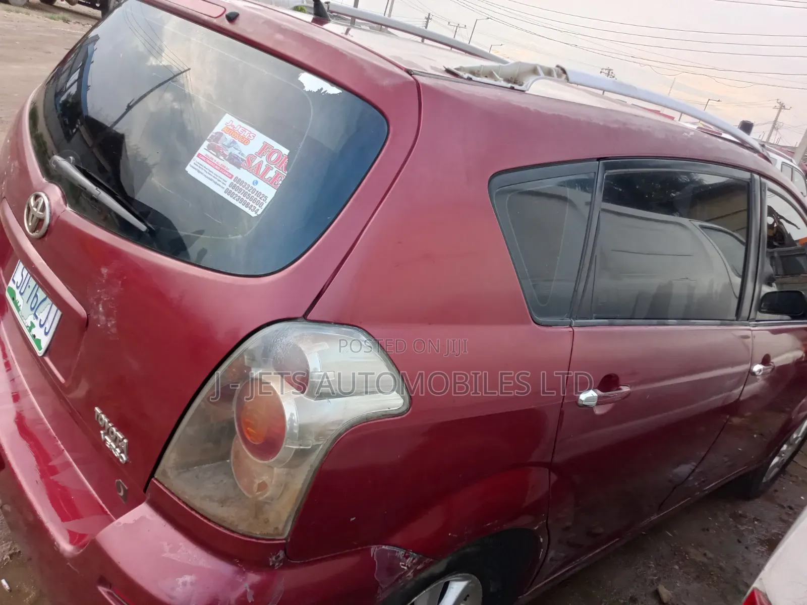 Toyota Corolla Verso 2005 Red