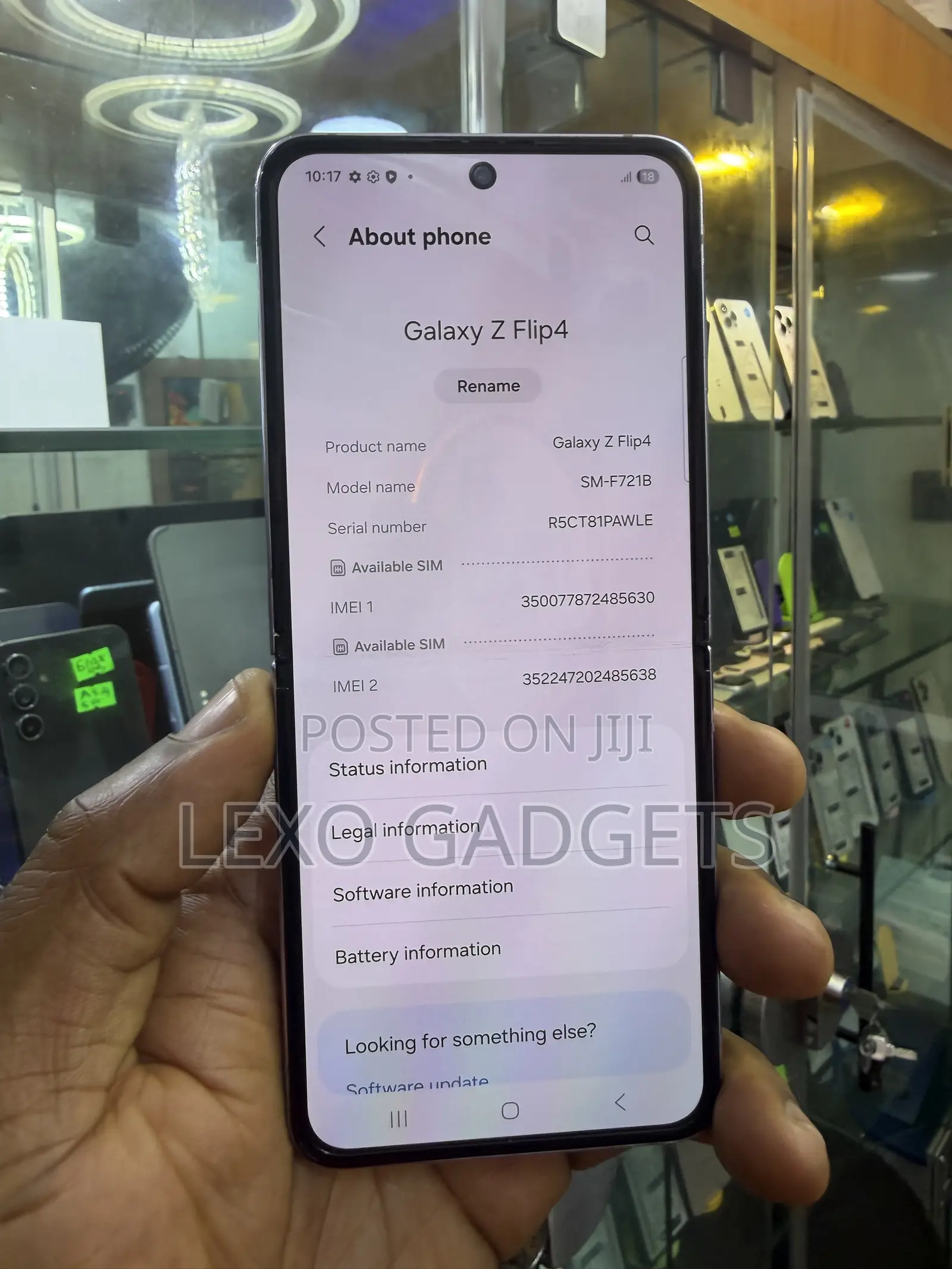 Samsung Galaxy Z Flip4 128 GB Purple
