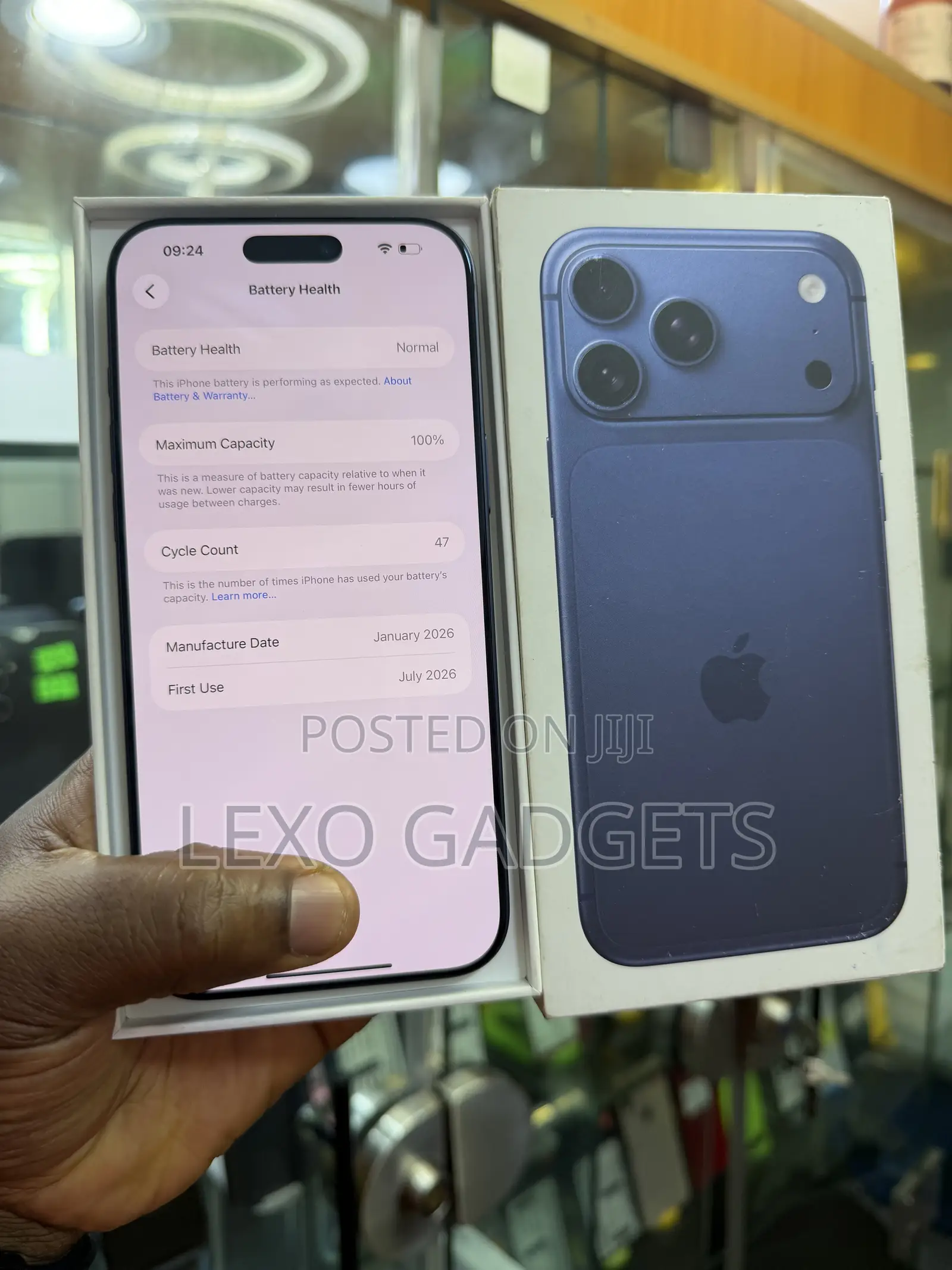 Apple iPhone 17 Pro Max 256 GB Blue
