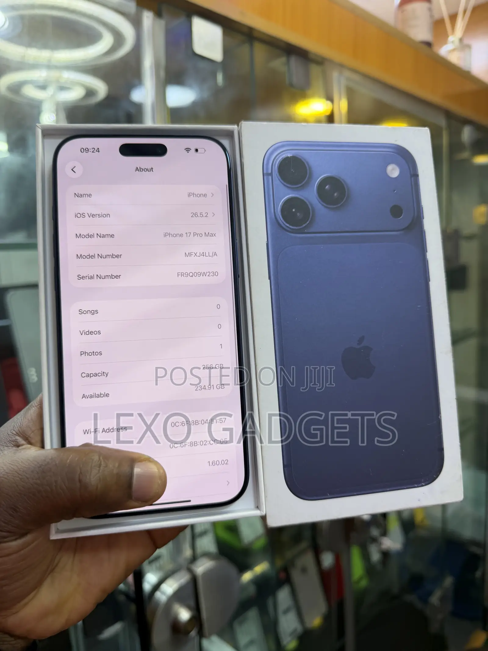 Apple iPhone 17 Pro Max 256 GB Blue