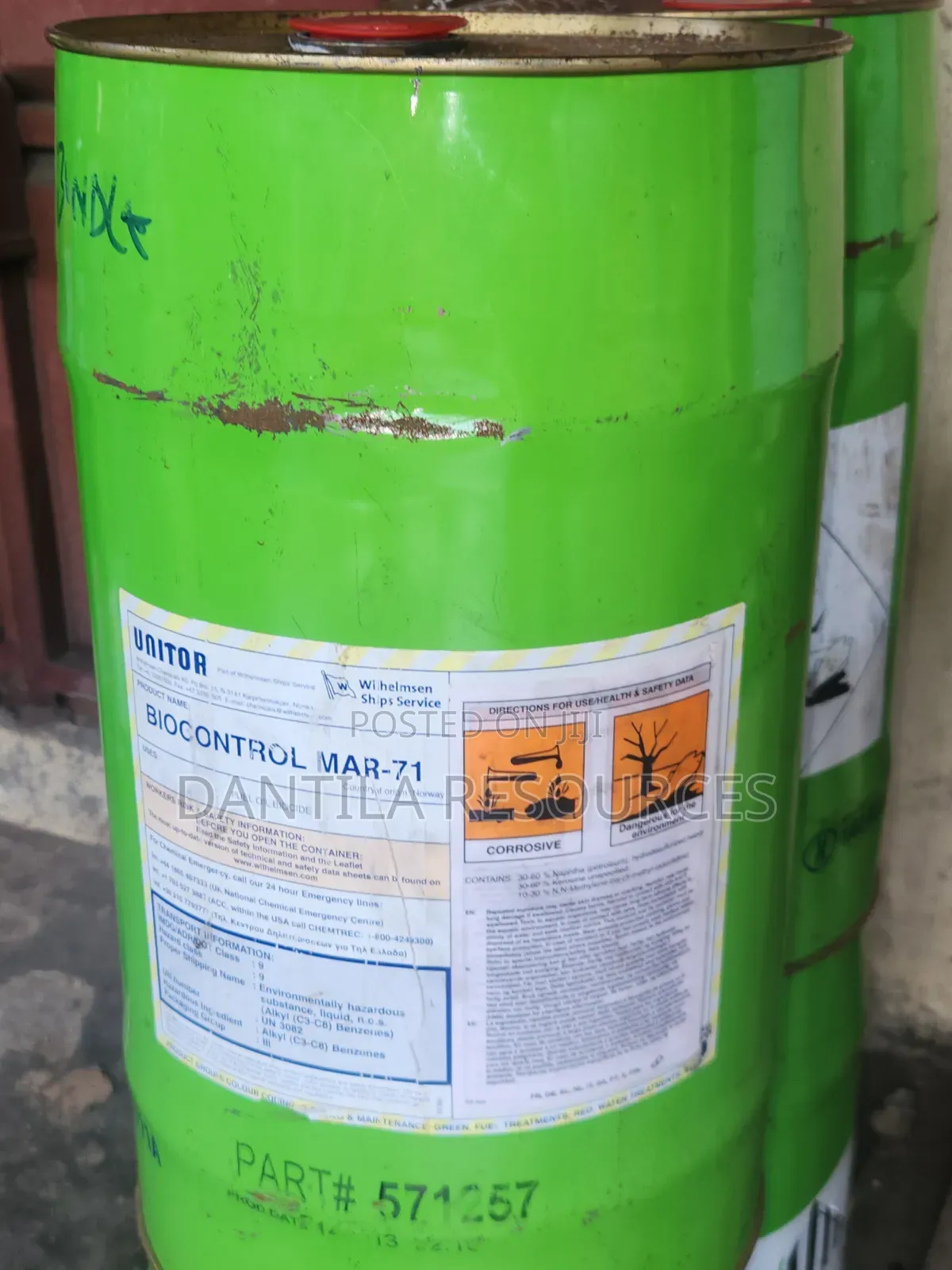 25 Litre Unitor Diesel Power Biocontrol Mar-71