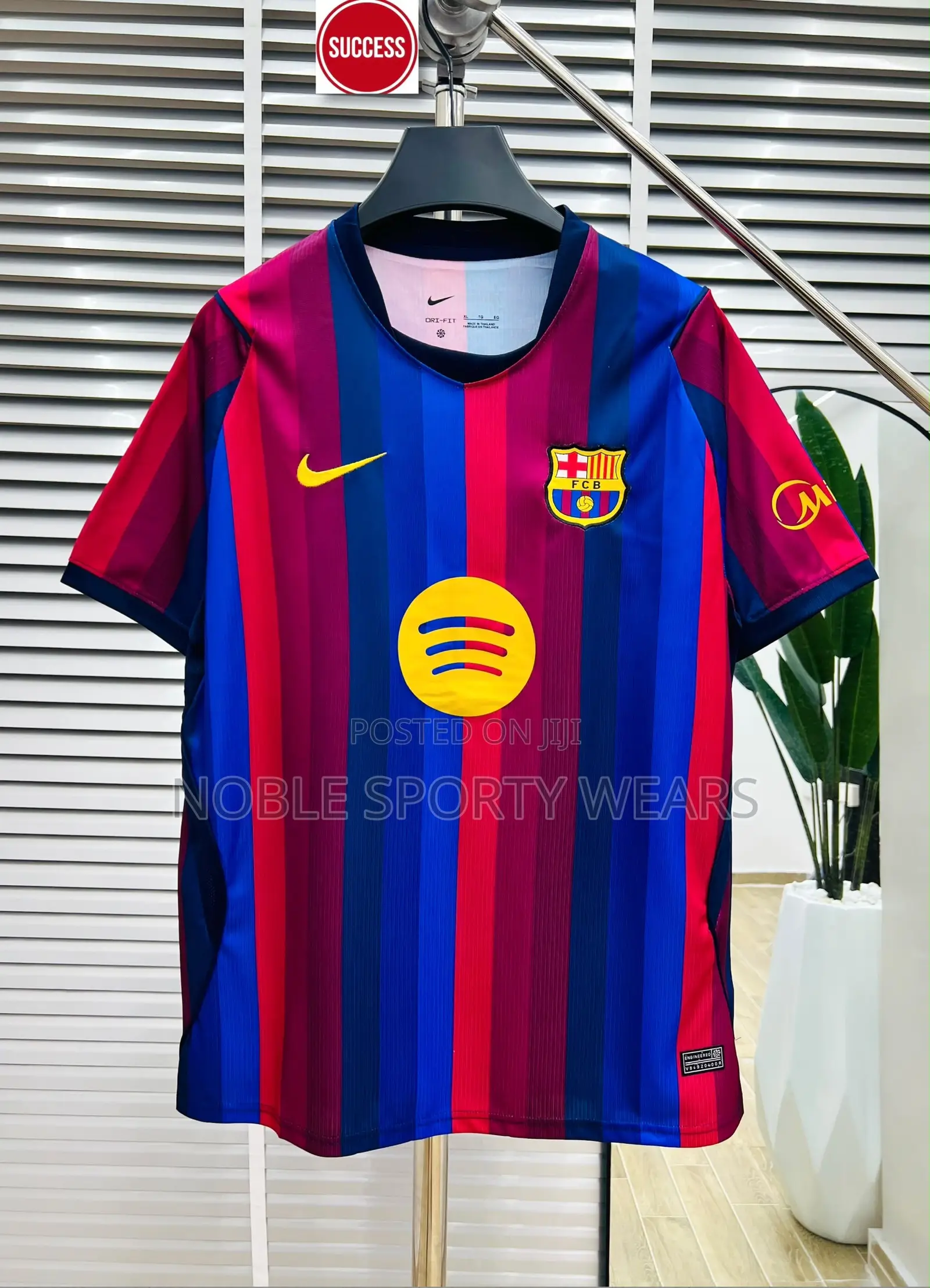 Barca 2026/2027 Home, Away and Third Kits Now Available in Store.
