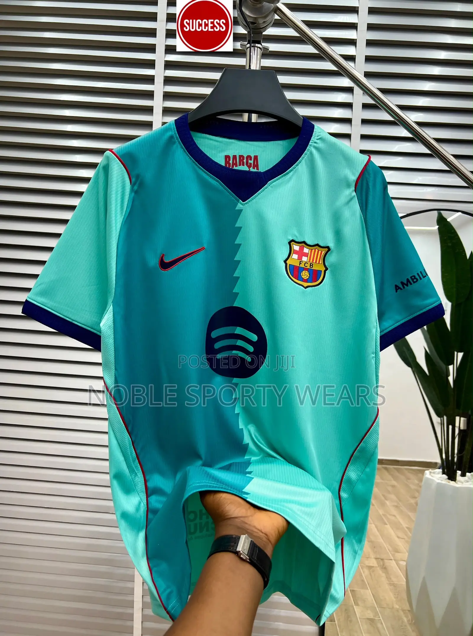 Barca 2026/2027 Home, Away and Third Kits Now Available in Store.