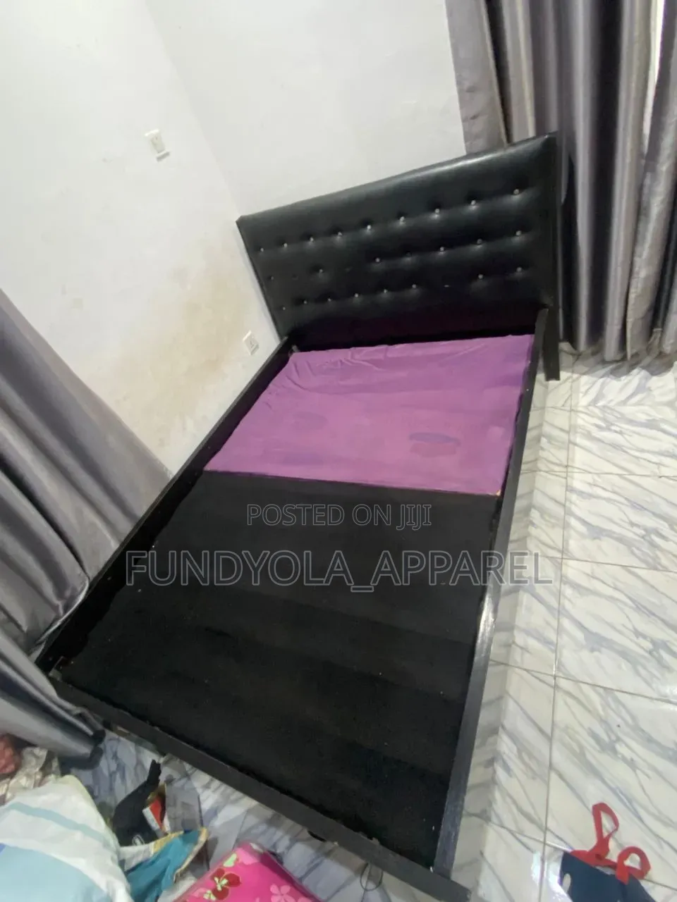 4.5 by 6 Mattress With Bedframe