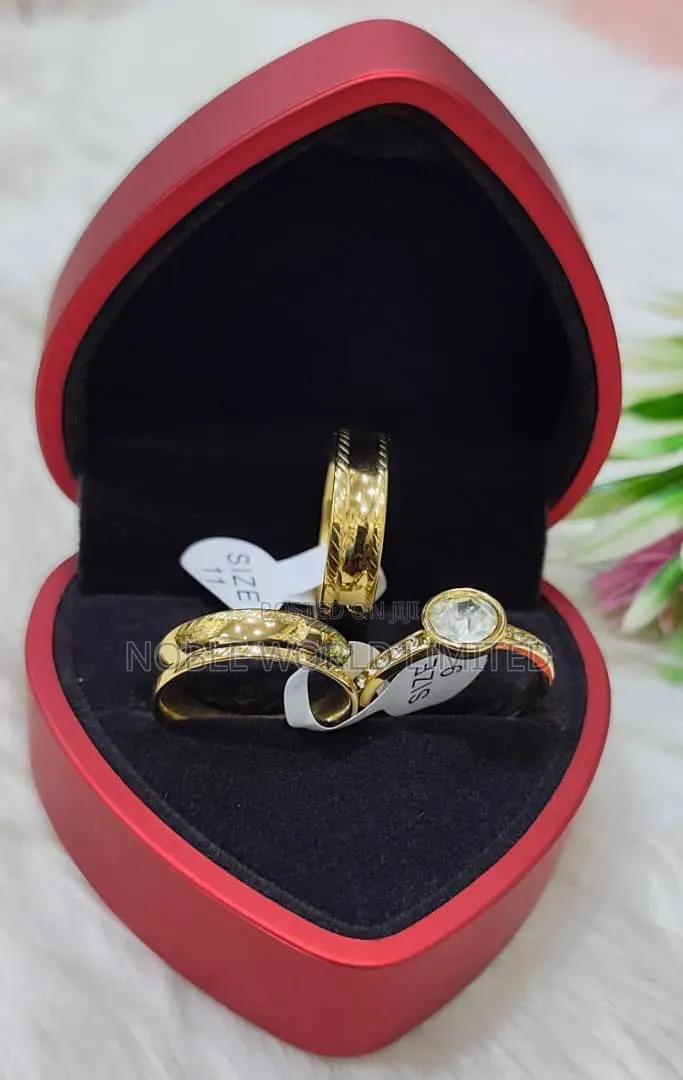 Dazzling Non Tarnish Steel Rings CKA 7m