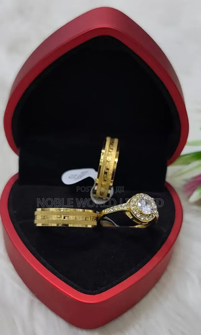Dazzling Non Tarnish Steel Rings CKA 7m
