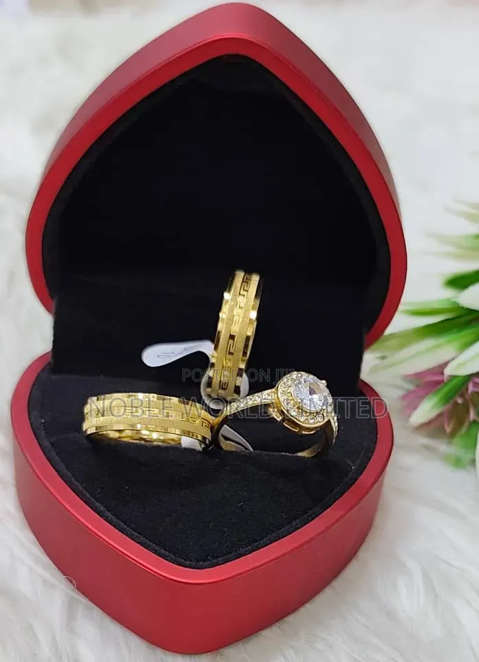 Dazzling Non Tarnish Steel Rings CKA 7m