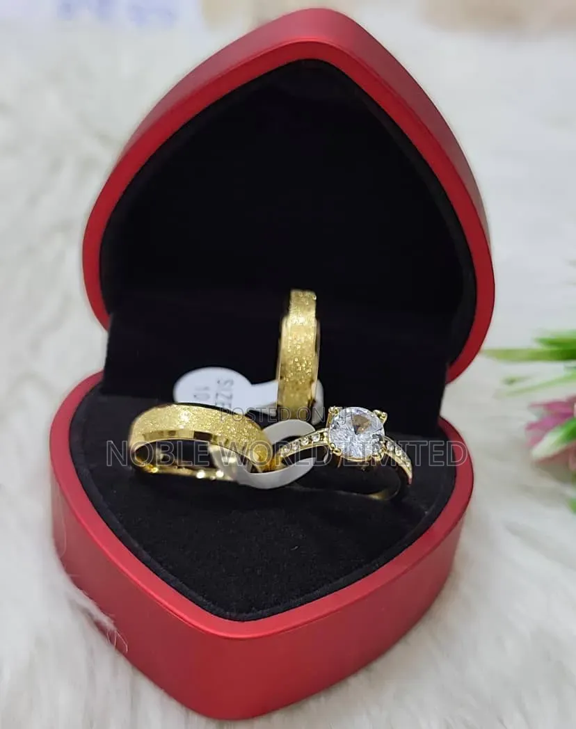 Refined Couples Wedding Rings CKA Yv