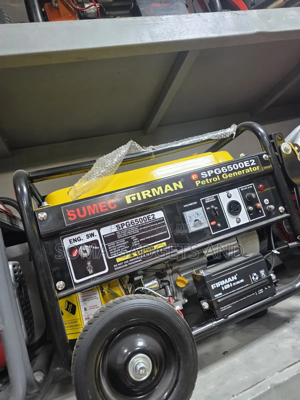 4.5kva Sumec Firman Petrol Generator 100%copper Coil
