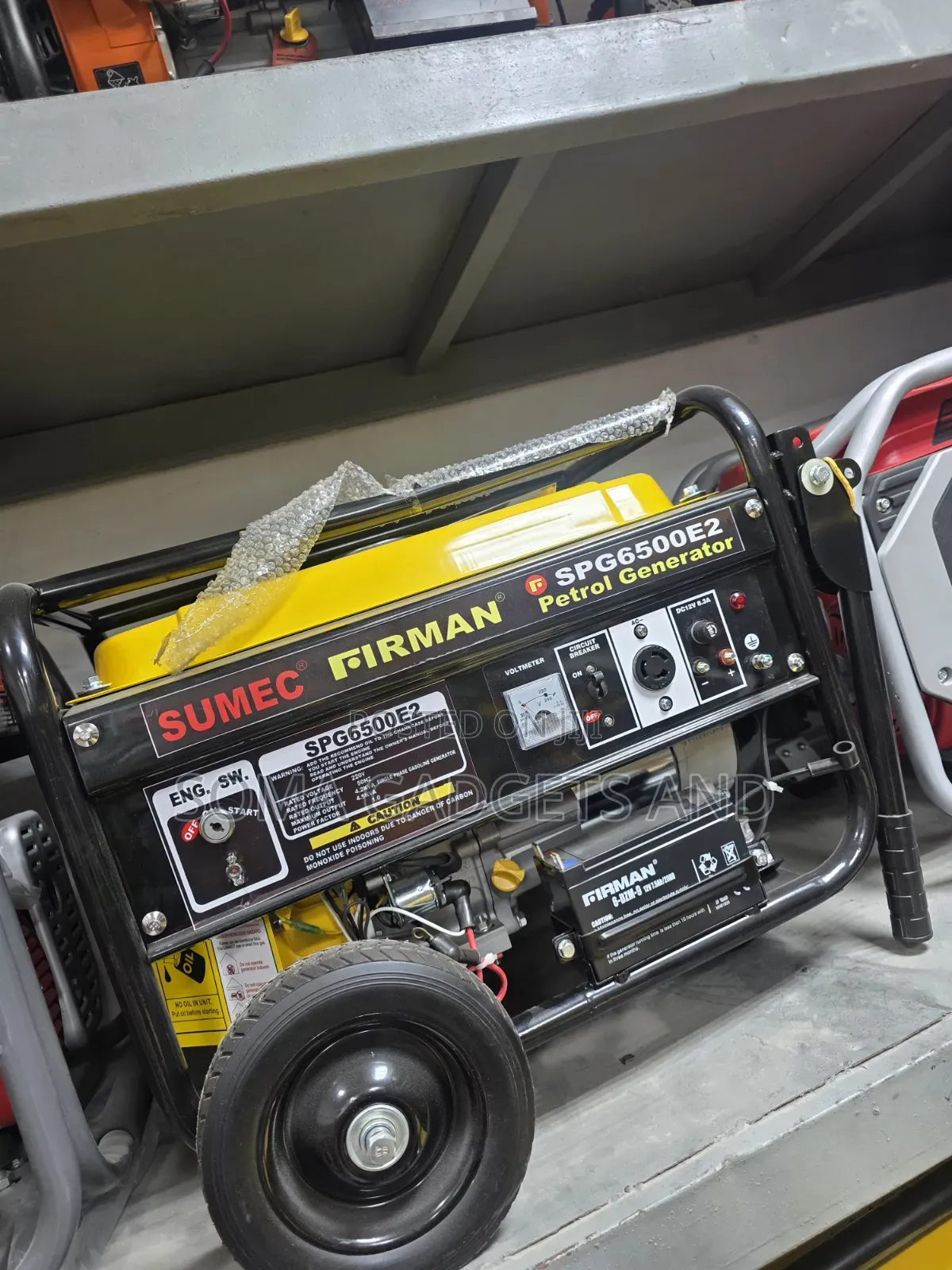 A Brand New Sumec Firman Petrol Gen 4.5kva 100%copper Coil