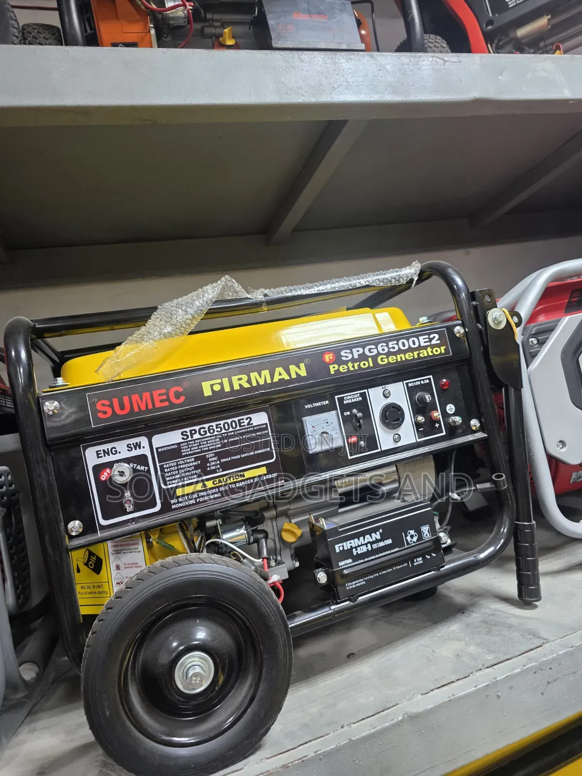 I Sell Original Sumec Firman Petrol Generator 4.5kva 100%copper Coil