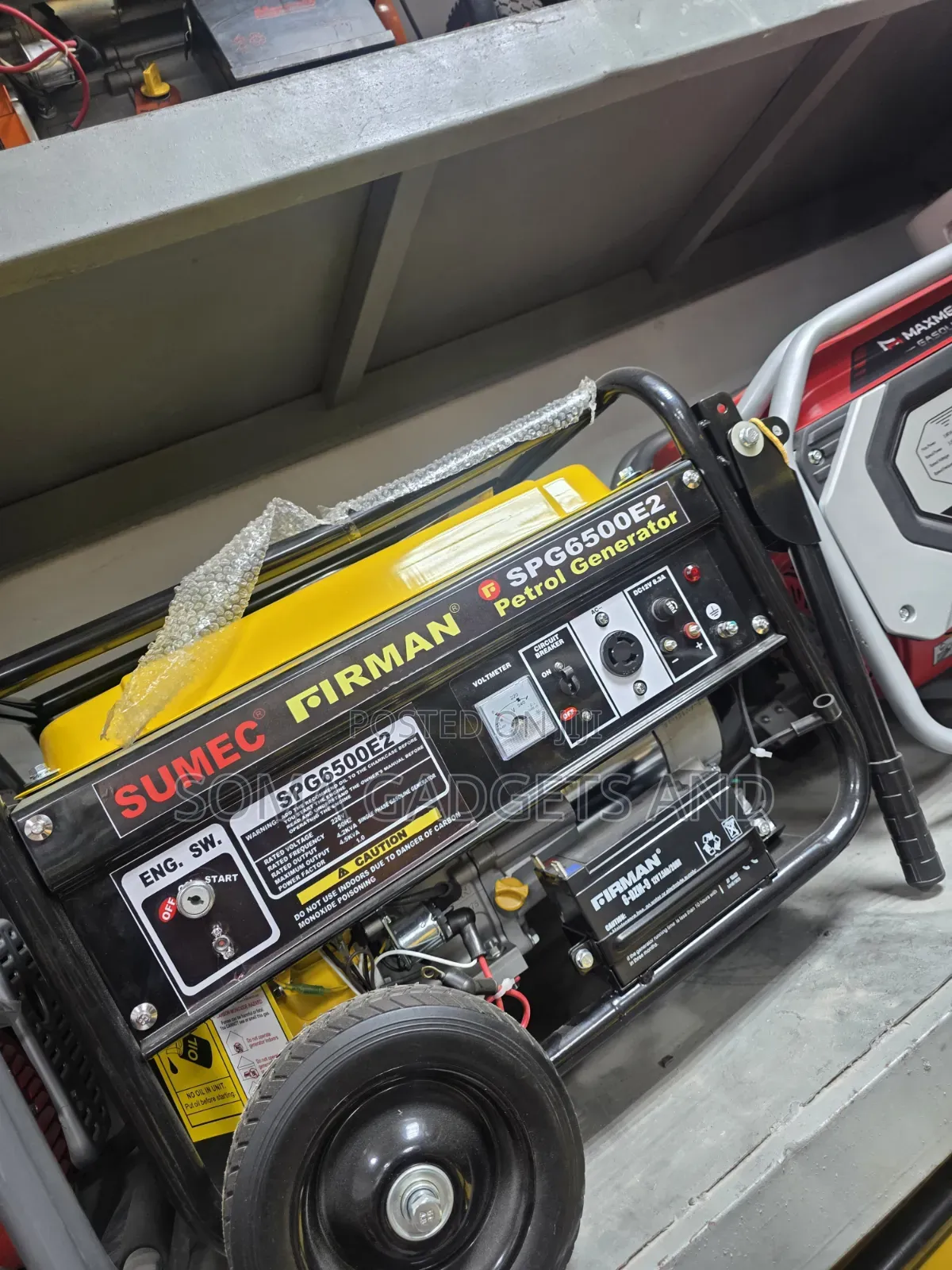 I Sell Original Sumec Firman Petrol Generator 4.5kva 100%copper Coil