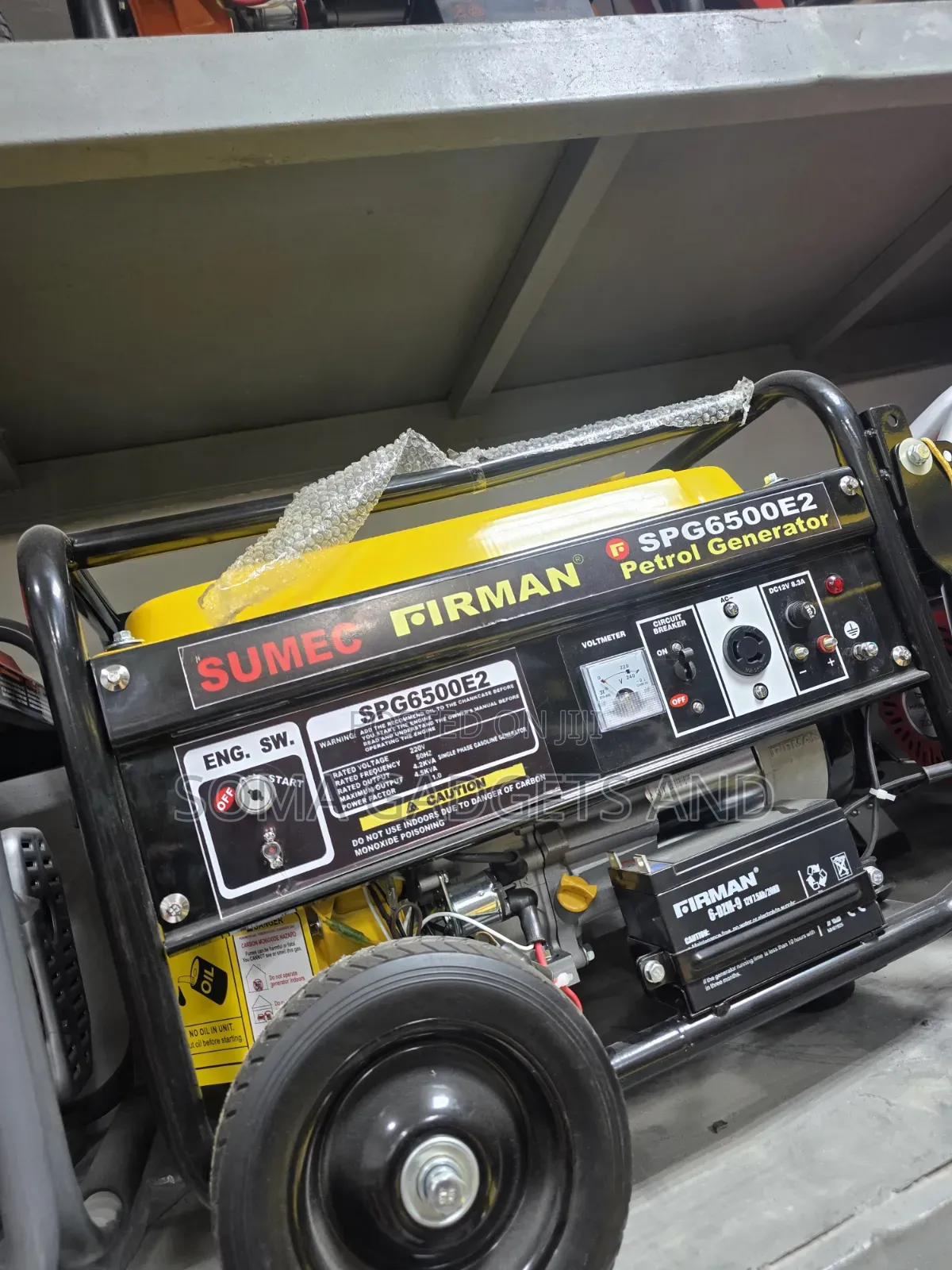 《》High Quality Sumec Firman Petrol Generator 4.5kva 100%copper Coil
