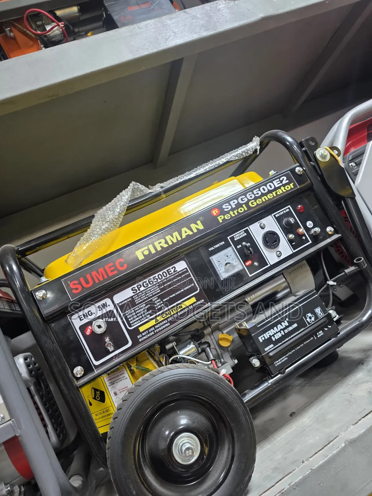 《》High Quality Sumec Firman Petrol Generator 4.5kva 100%copper Coil