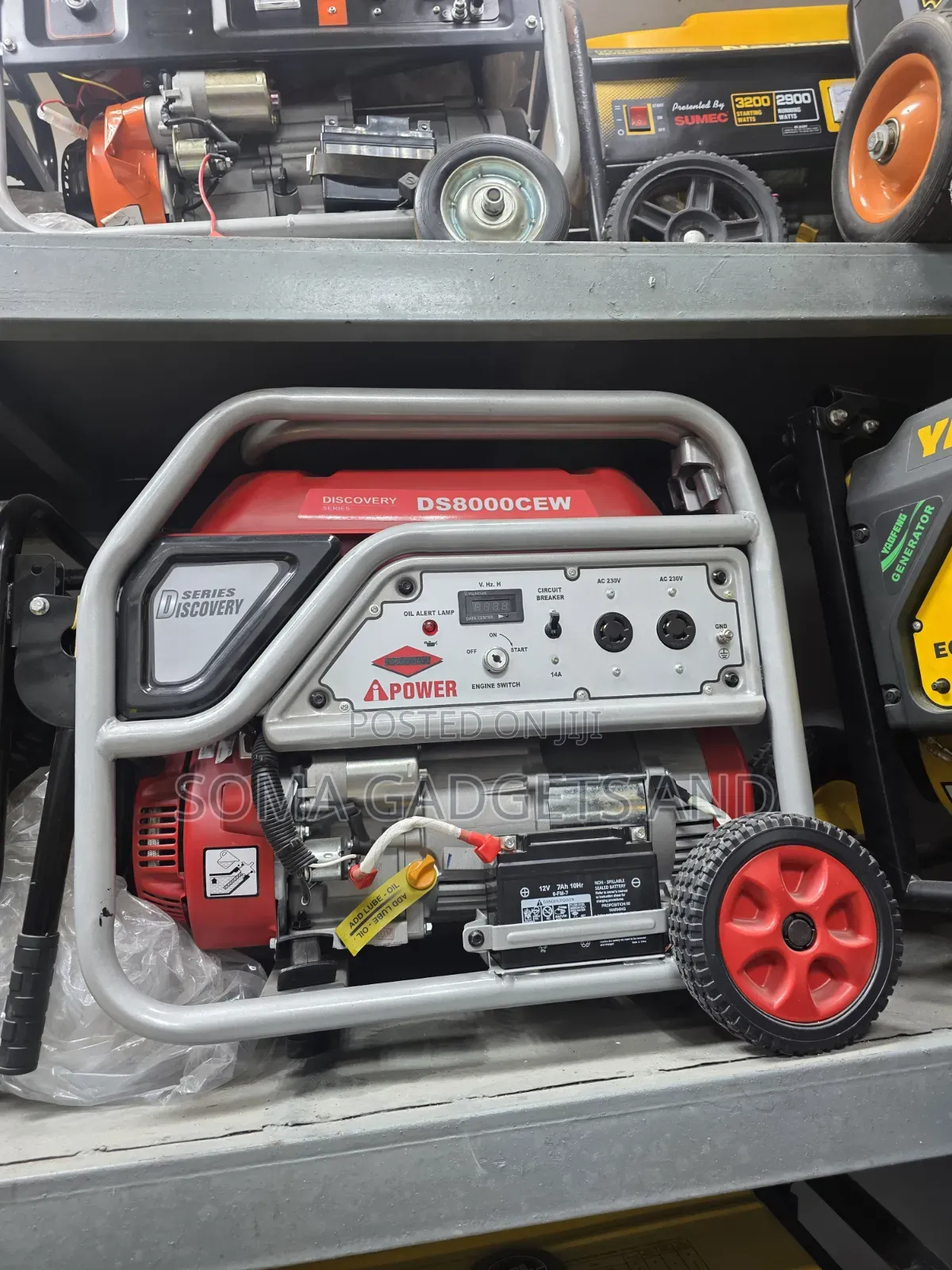 {5.5kva}Ipower Petrol Gen Model DS8000CEW 100%copper Coil