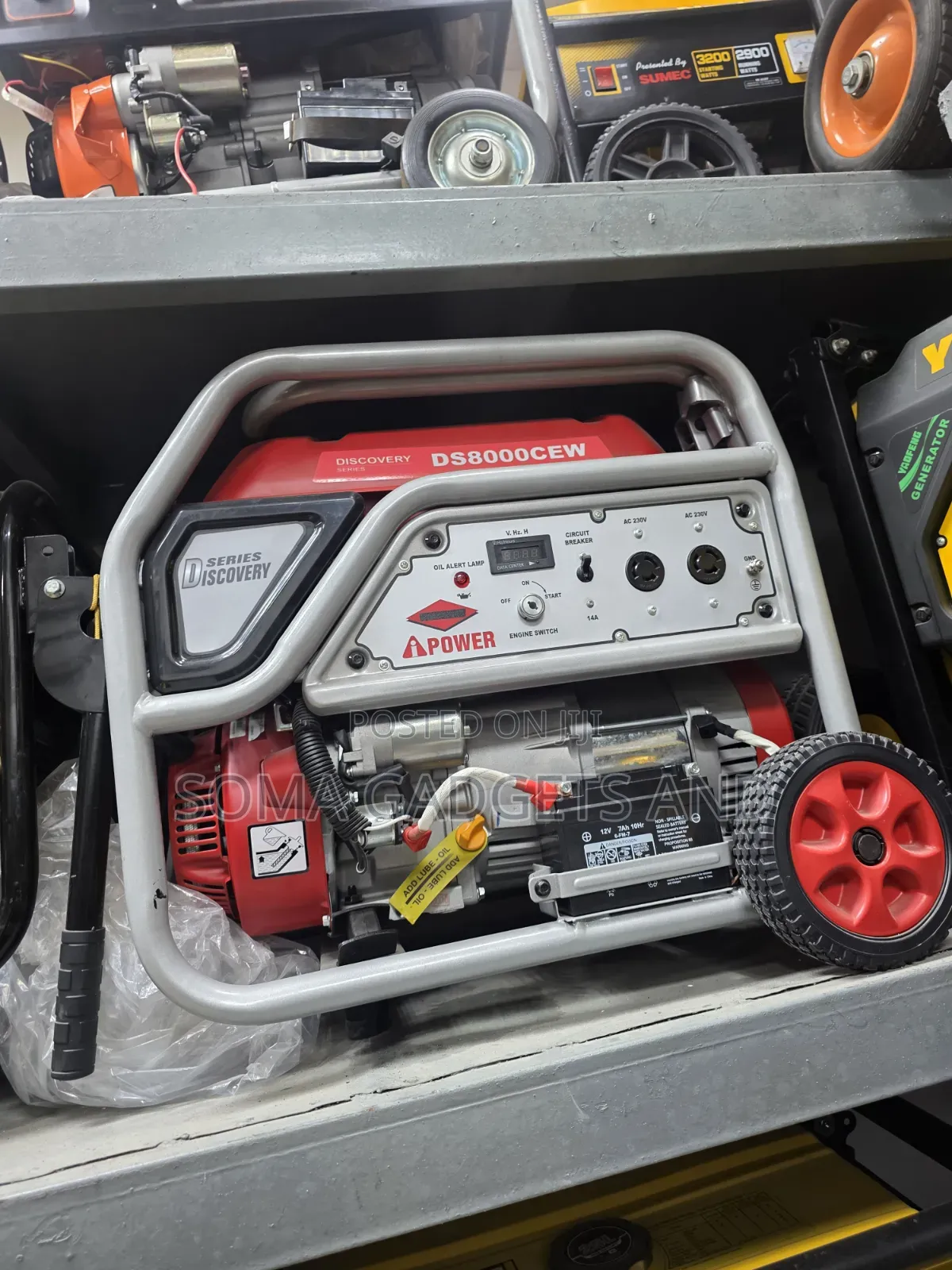Original Ipower 5.5kva Petrol Generator 100%copper Coil