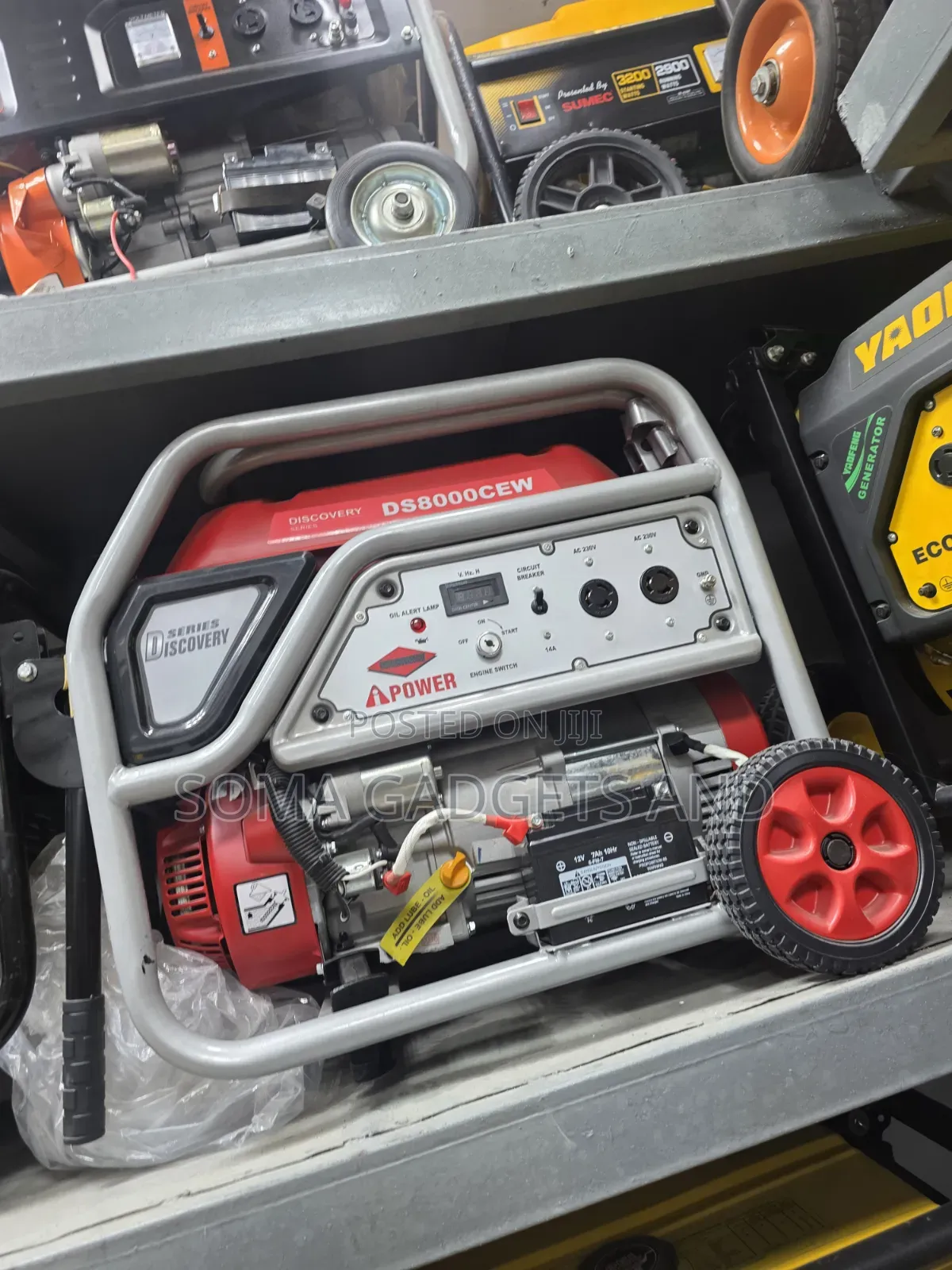 Original Ipower 5.5kva Petrol Generator 100%copper Coil