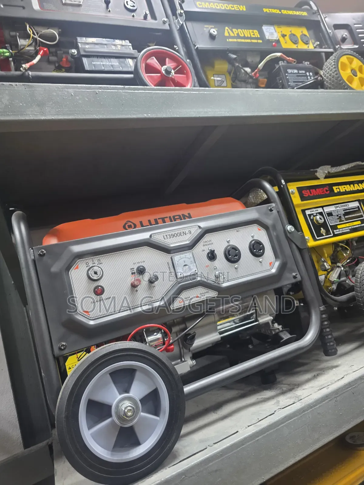 4.5kva Lutian Petrol Generator 100% Copper Coil