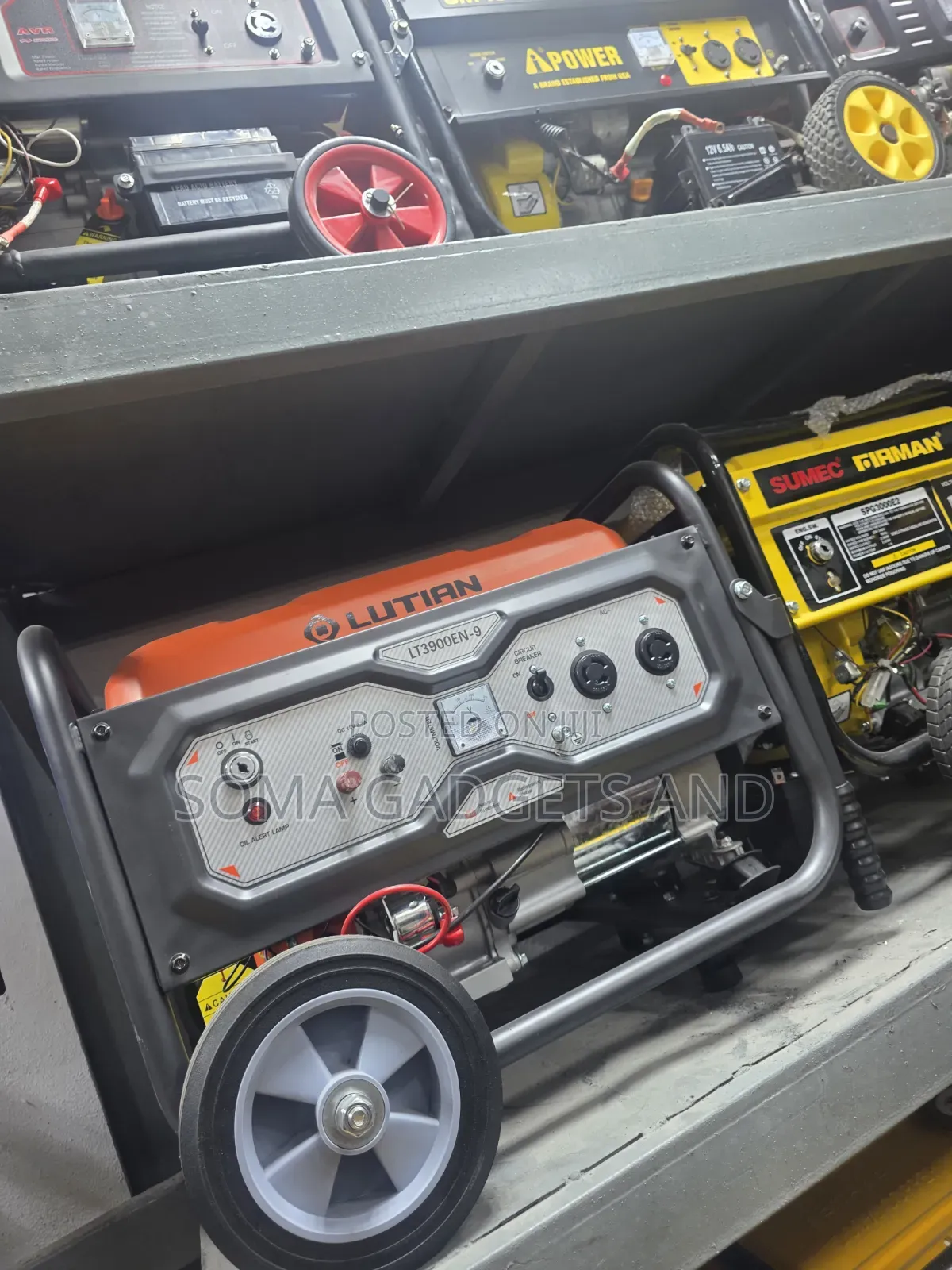 This Is Lutian Petrol Gen 4.5kva Low Fuel Consumption
