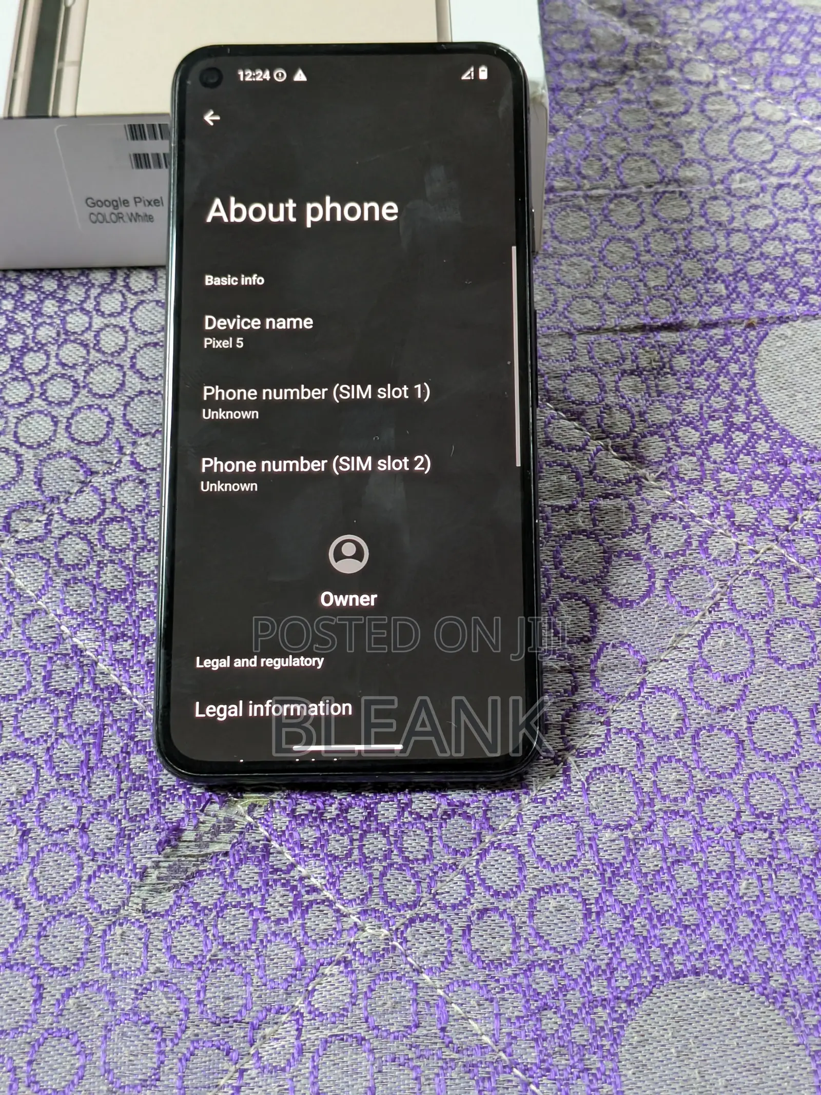 Google Pixel 5 128 GB Black