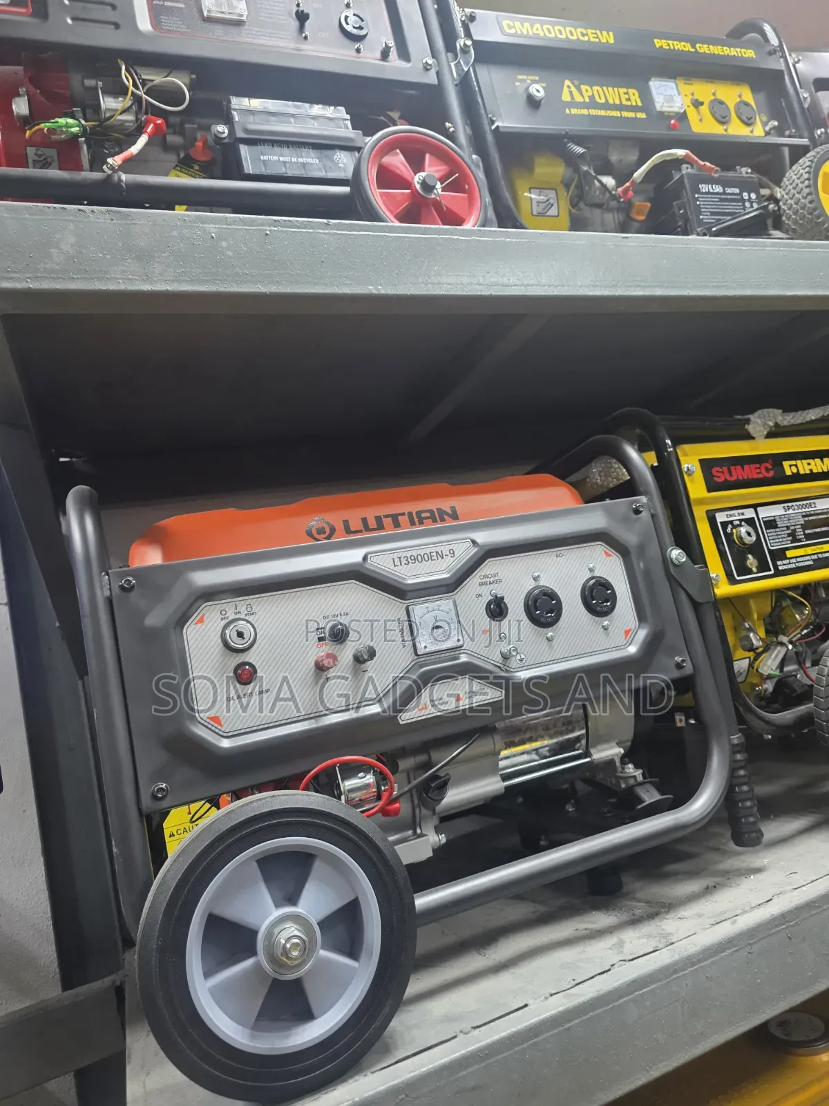 I Sell Original Lutian Petrol Gen Low Fuel Consumption 4.5kva