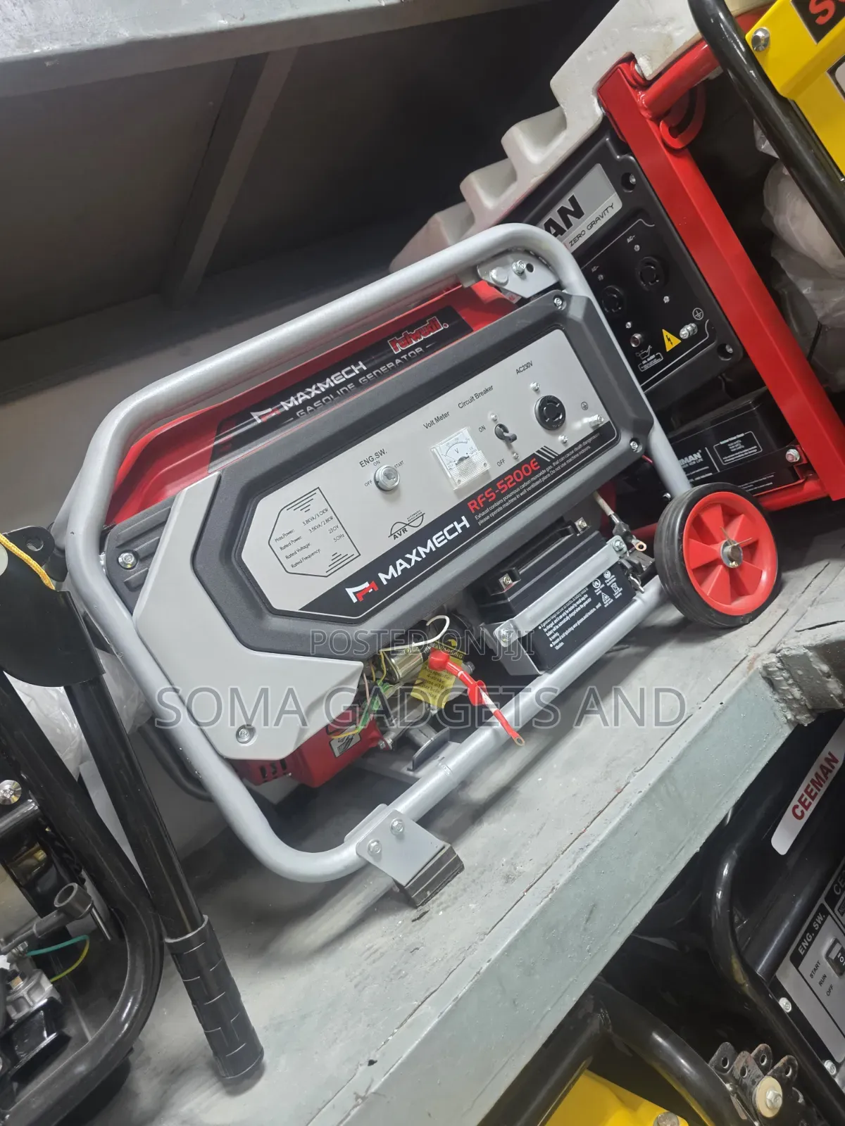 ☆¤Come I Have Maxmech Petrol Generator 4.5kva 100%copper Coil