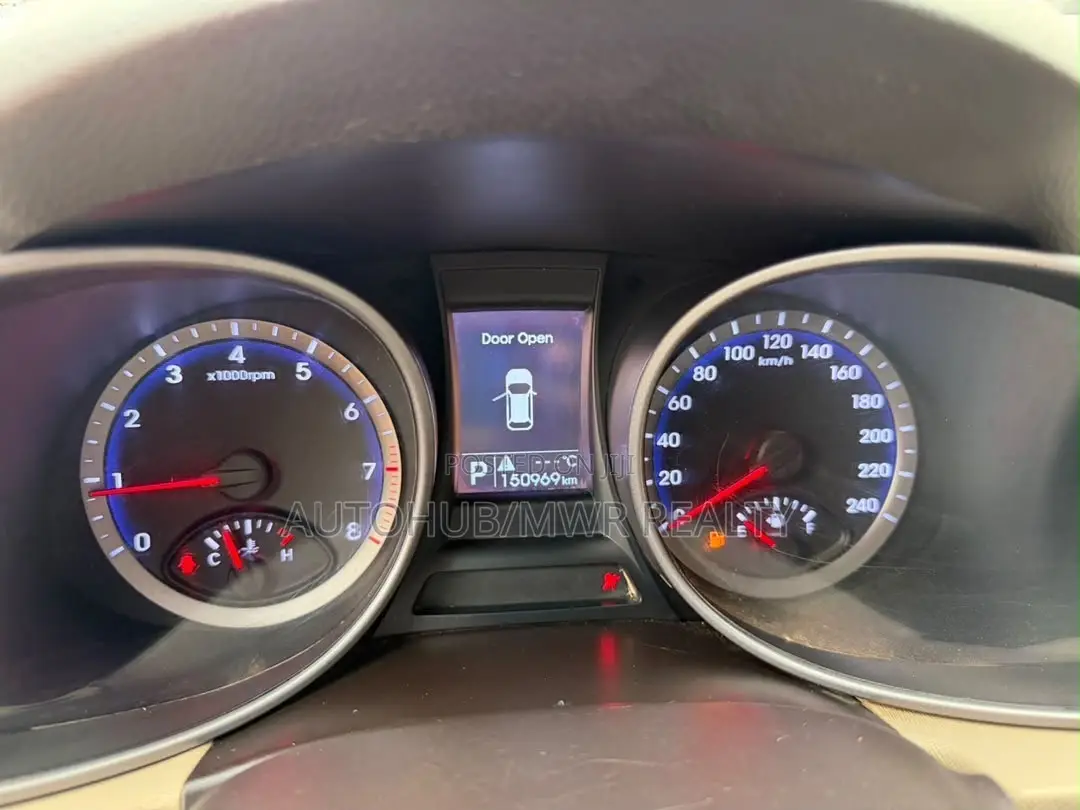 Hyundai Santa Fe 2014 White