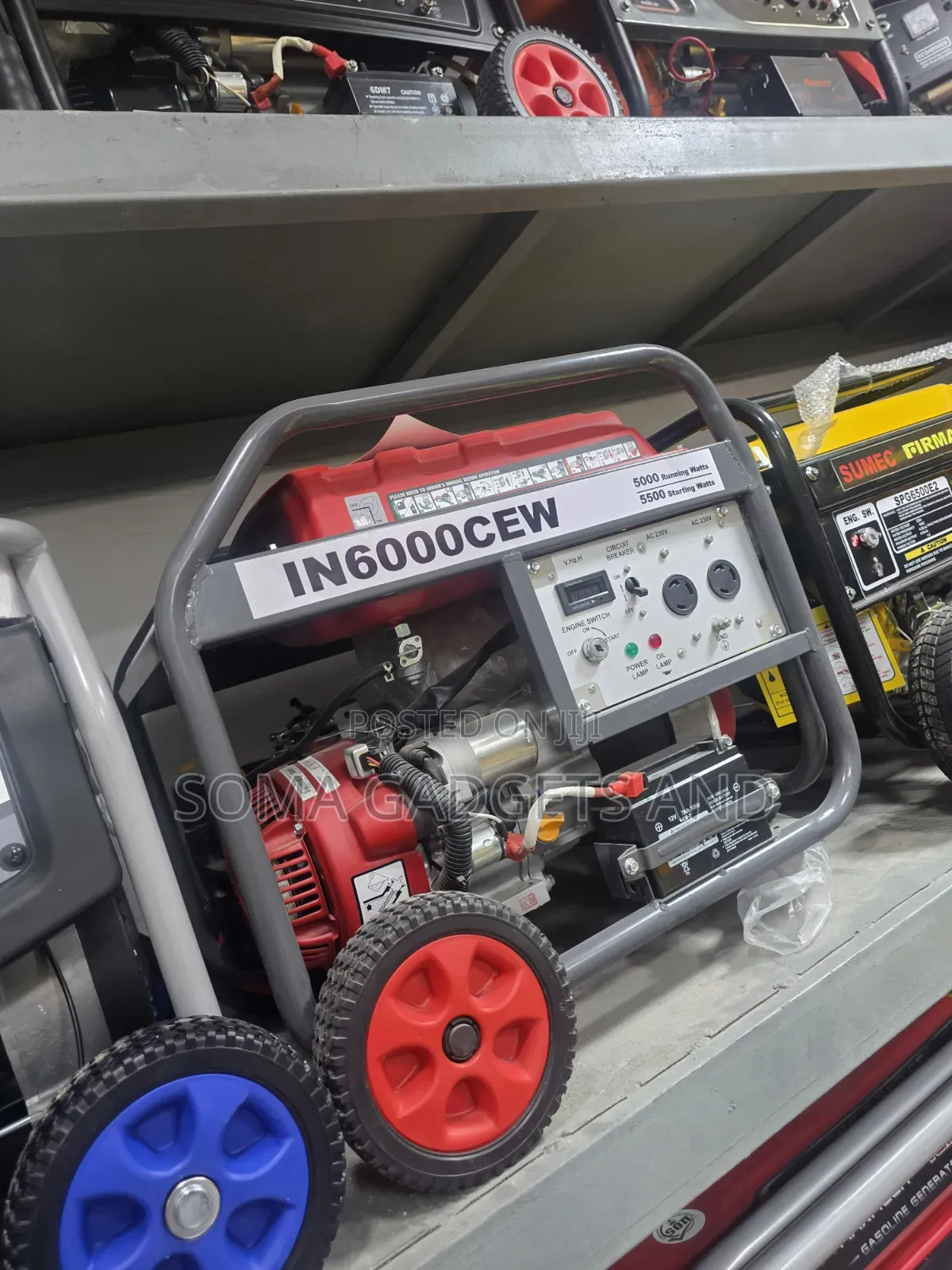 {5.5kva}Best Ipower Petrol Generator 100%copper Coil