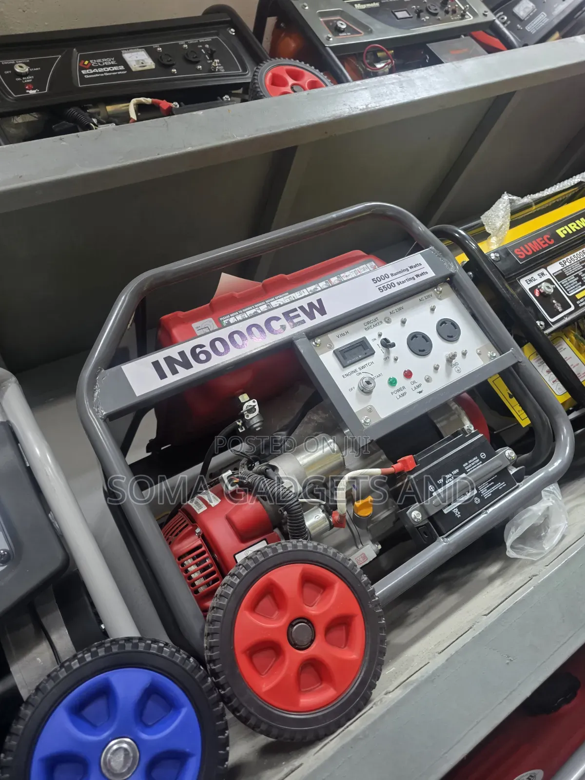 Original New Ipower Petrol Generator 5.5kva 100%copper Coil