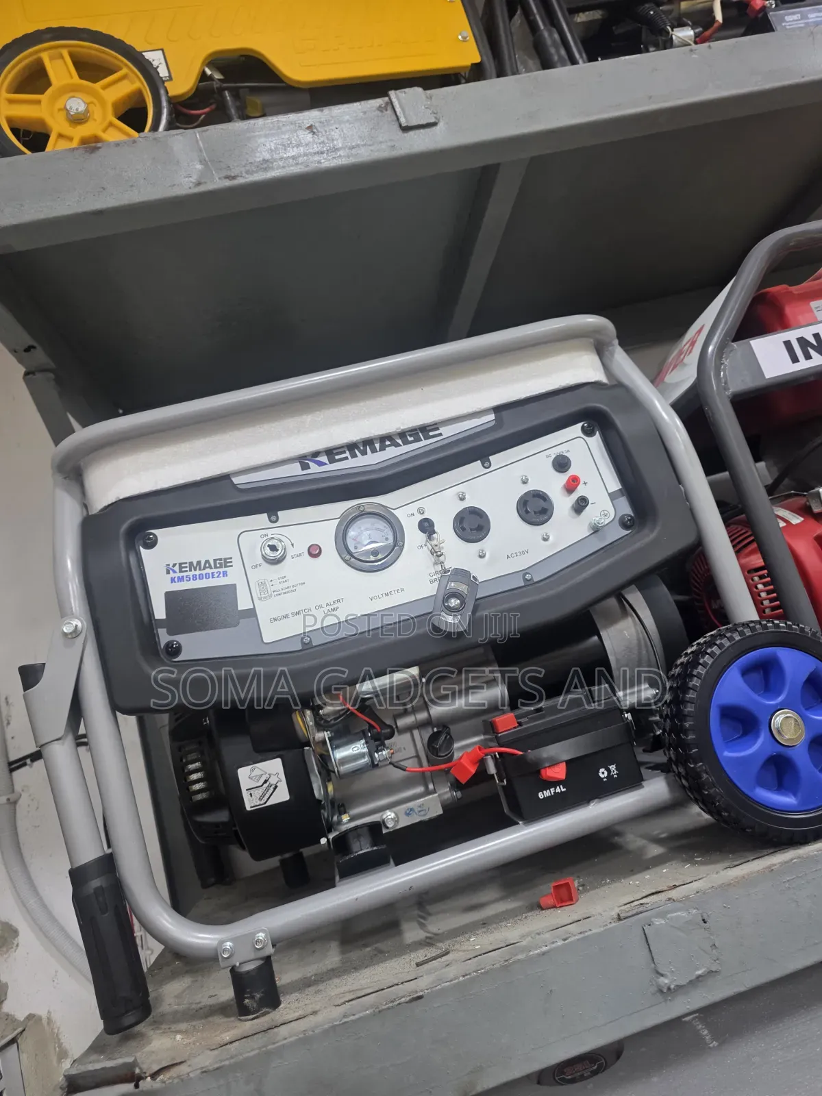 5.5kva Kemage Remote Control Petrol Generator 100%copper Coil
