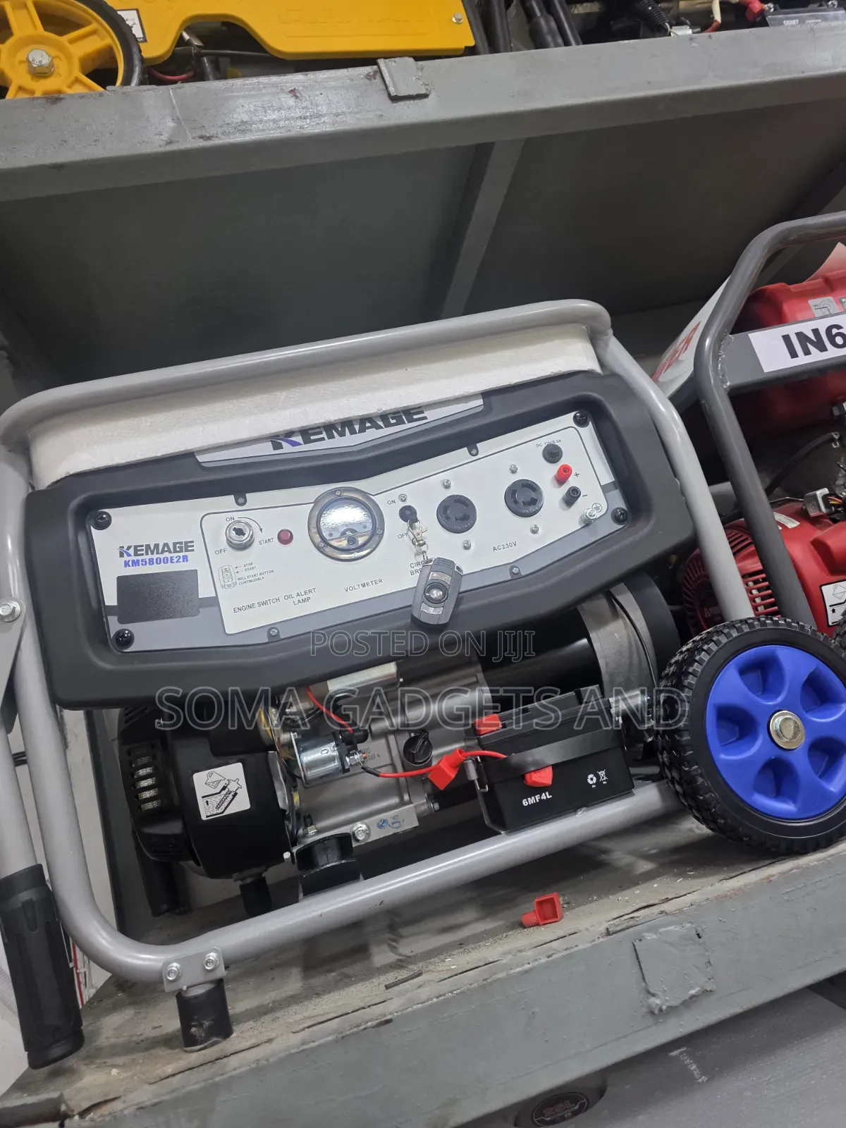 (5.5kva)Brand New Kemage Remote Control Petrol Gen 100%copper Coil