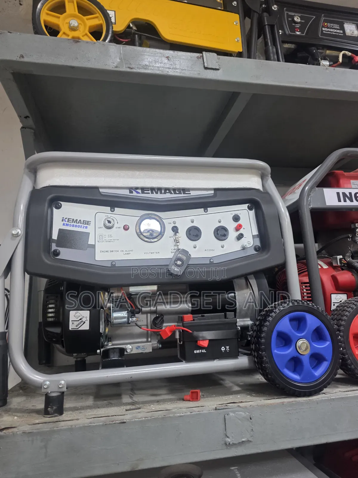 Kemage Remote Control Petrol Generator 5.5kva 100%copper Coil