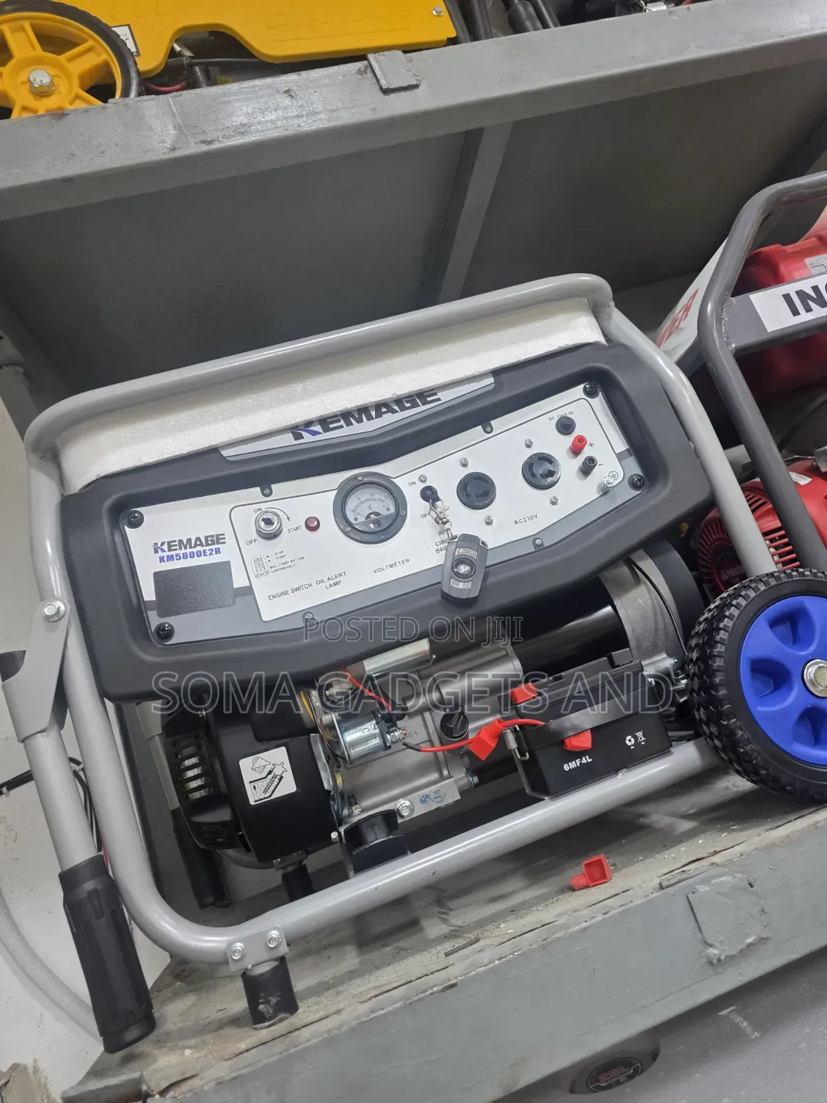 Powerful Kemage Remote Control Petrol Gen 5.5kva 100%copper Coil