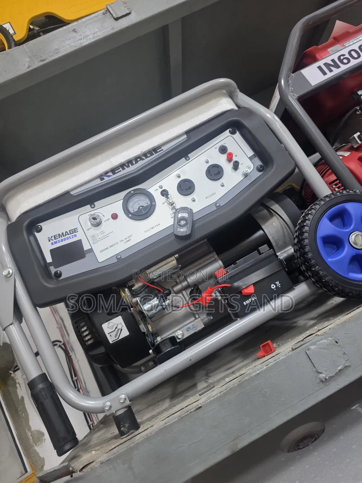 [4.5kvA]Original Kemage Remote Control Petrol Gen 100%copper Coil