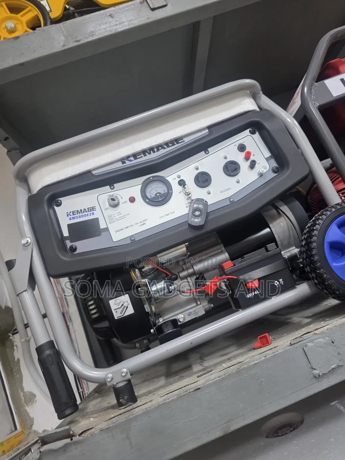 [4.5kvA]Original Kemage Remote Control Petrol Gen 100%copper Coil
