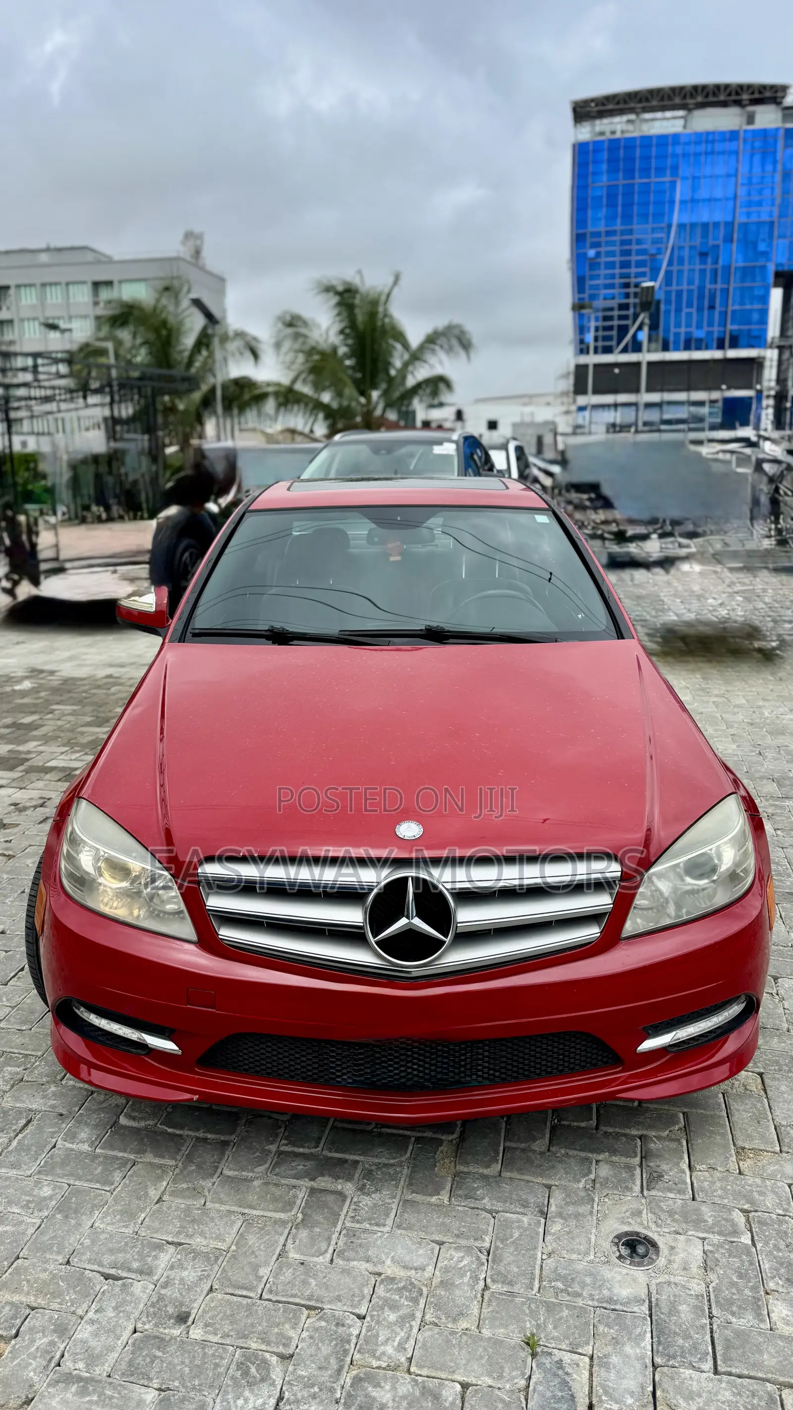 Mercedes-Benz C300 Luxury Sedan AWD (3.0L 6cyl 7A) 2009 Red