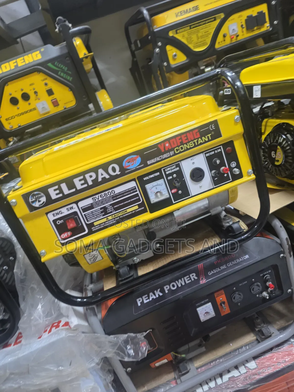 4.5kva Original Elepaq Constant Petrol Generator 100%copper Coil