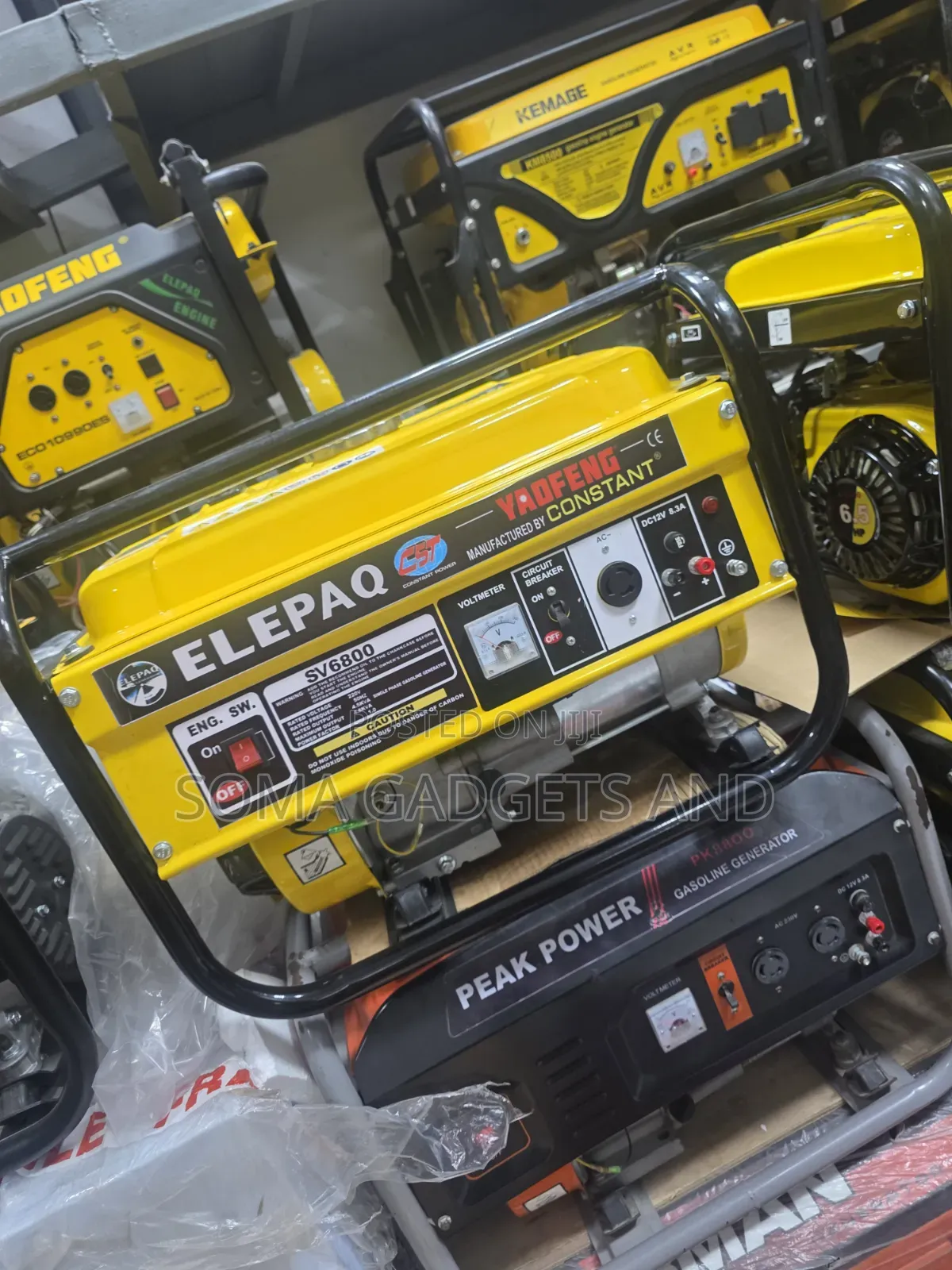 4.5kva Original Elepaq Constant Petrol Generator 100%copper Coil