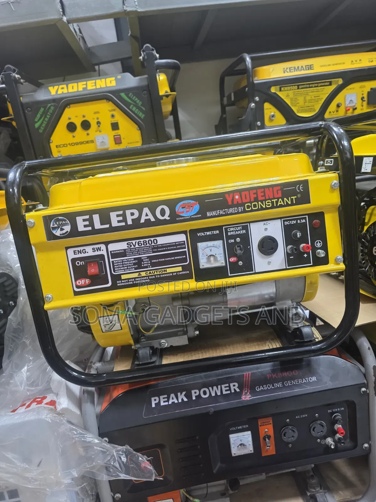 I Have Original Elepaq Constant Petrol Generator 4.5kva 100% Copper