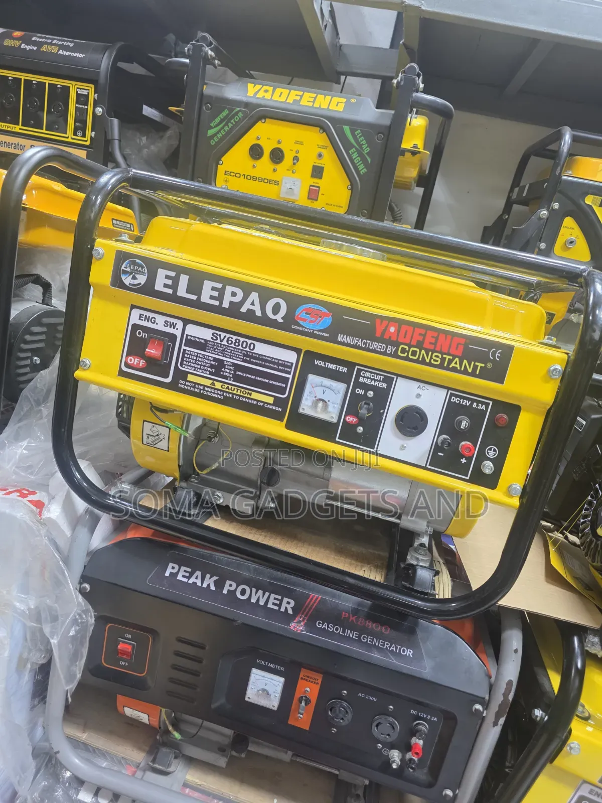 I Have Original Elepaq Constant Petrol Generator 4.5kva 100% Copper