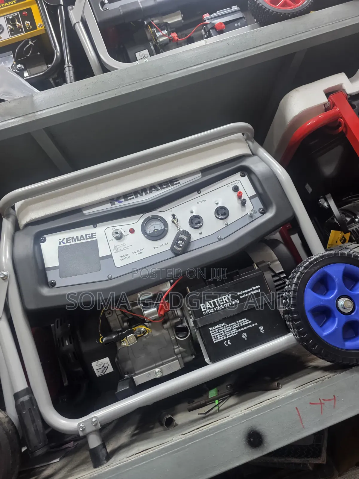 This Is 10kva Kemage Remote Control Petrol Generator 100%copper Coil