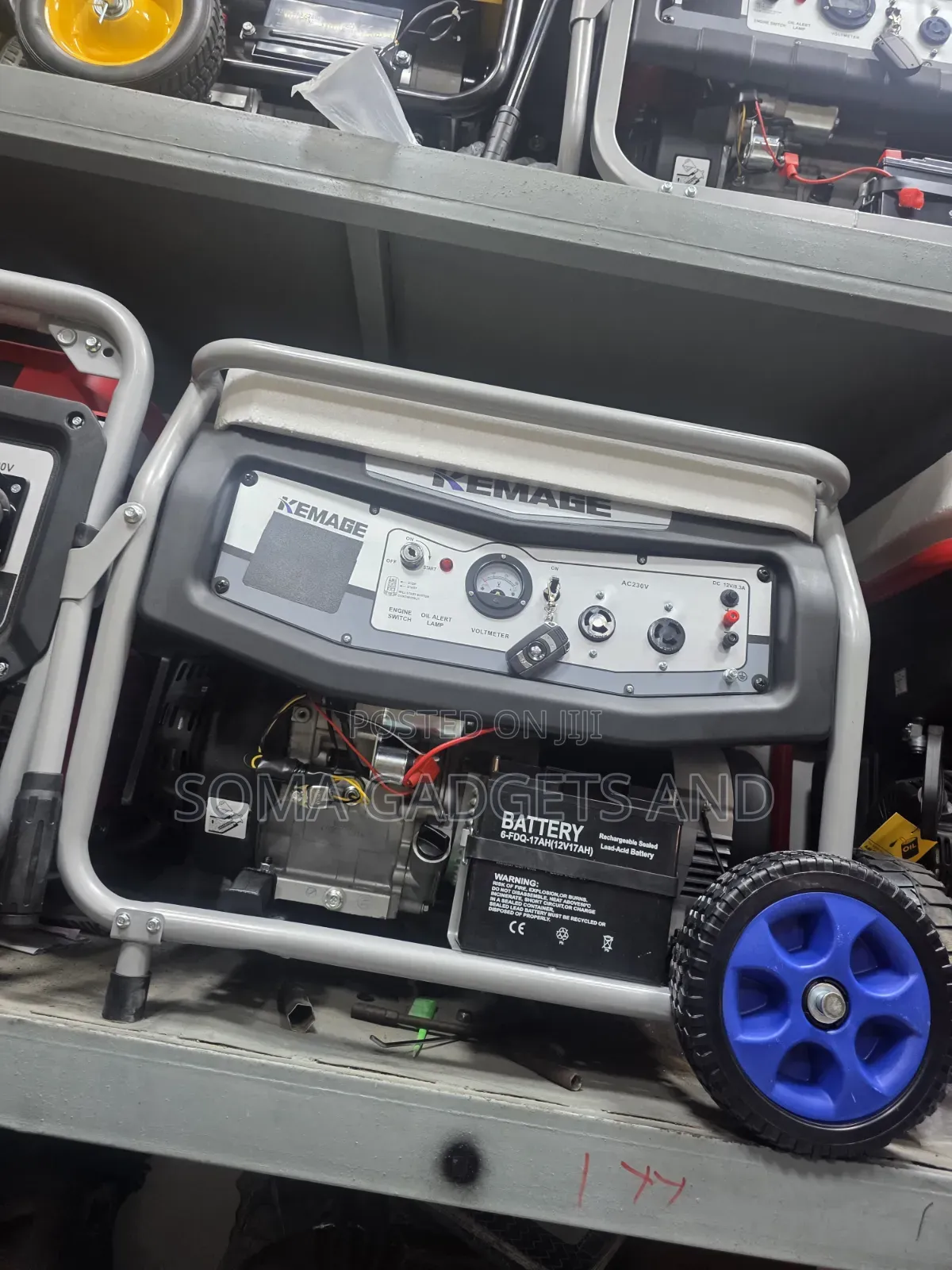 This Is 10kva Kemage Remote Control Petrol Generator 100%copper Coil